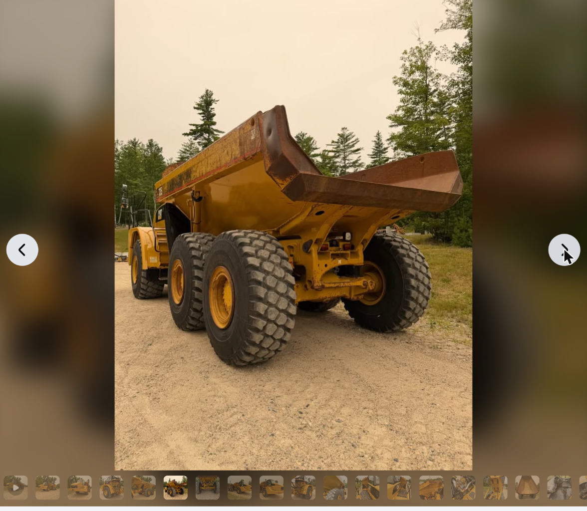 2005 Caterpillar 735 — NH — $148,500 — photo 3