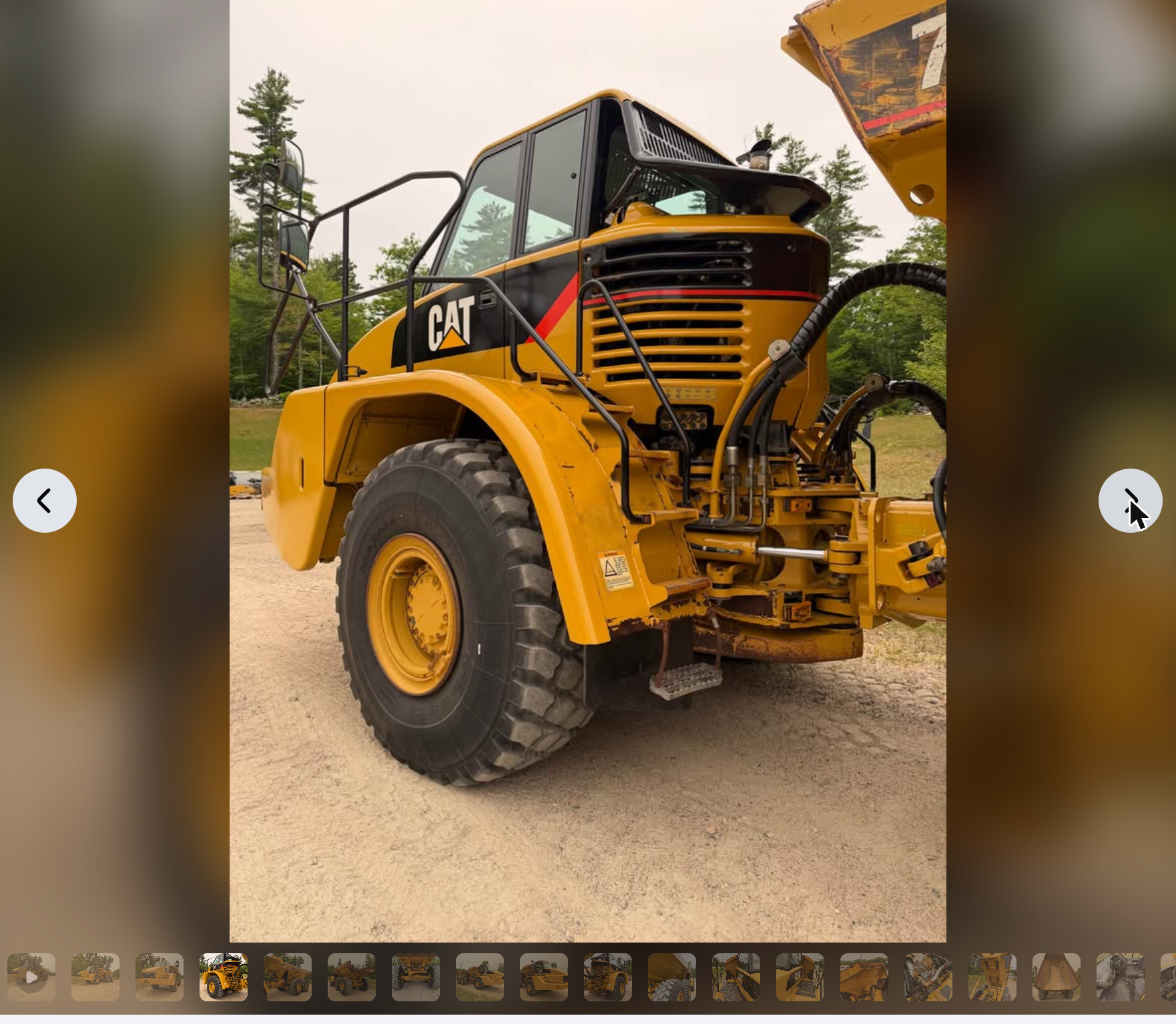 2005 Caterpillar 735 — NH — $148,500 — photo 4
