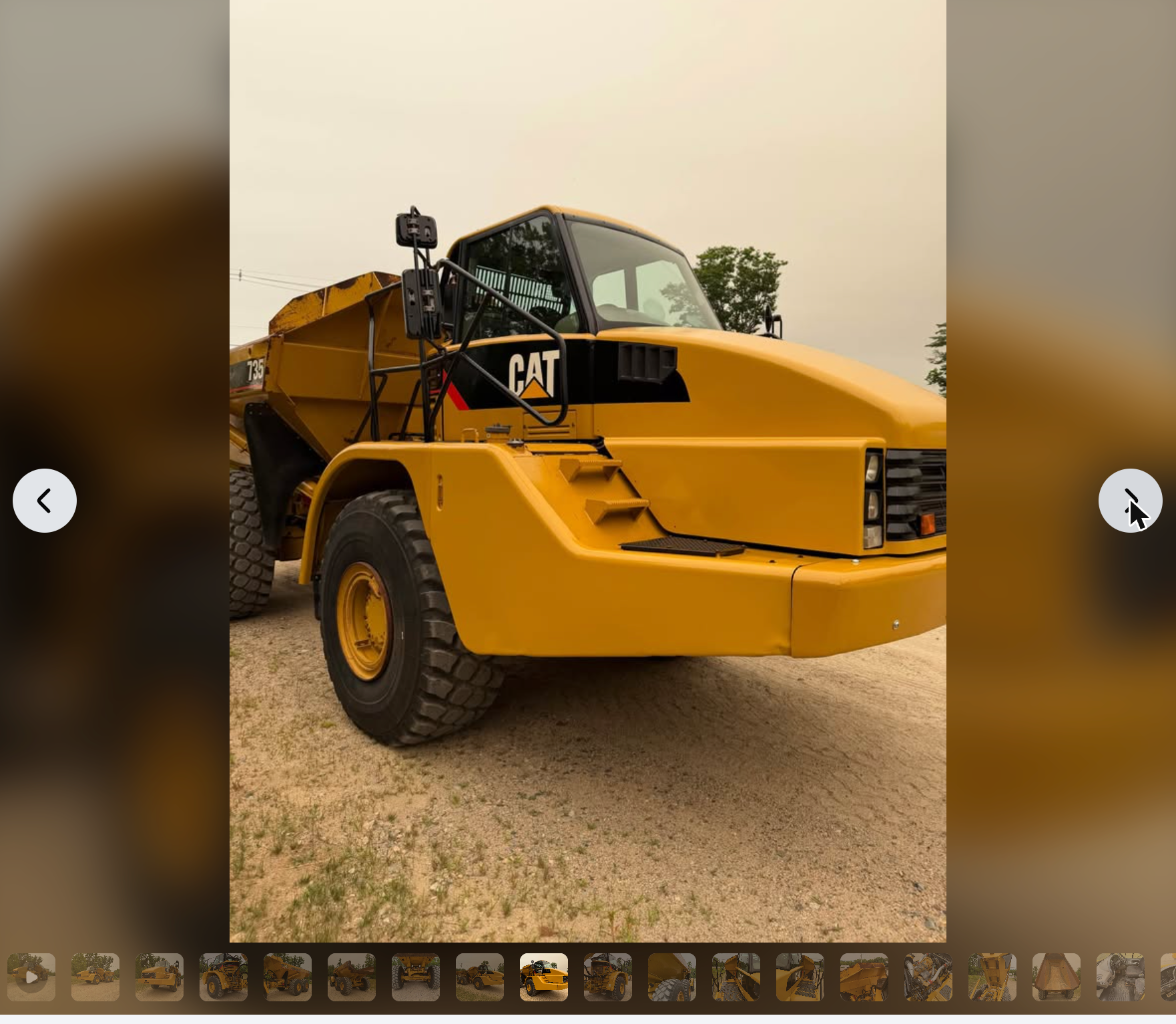 2005 Caterpillar 735 — NH — $148,500 — photo 8