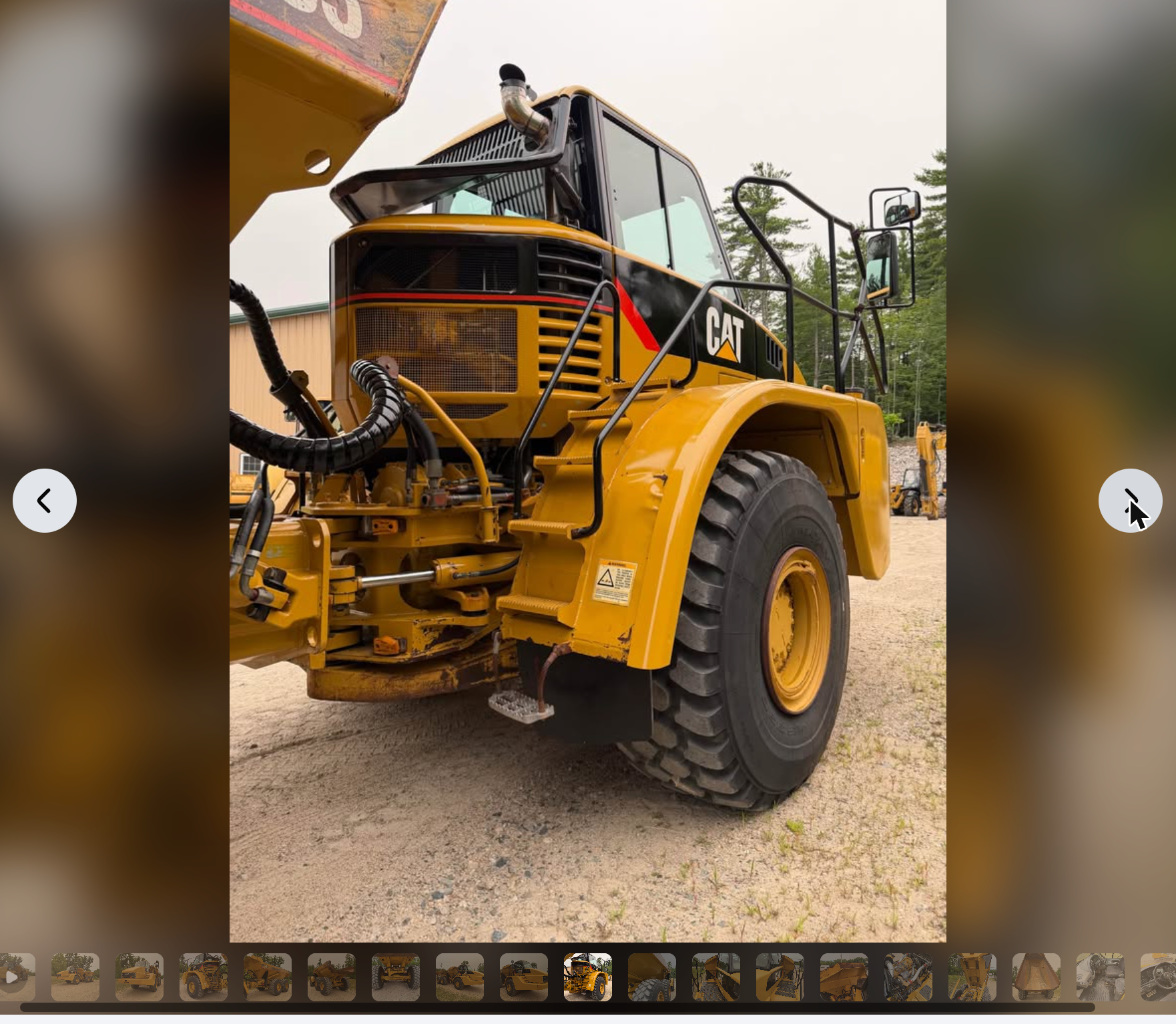 2005 Caterpillar 735 — NH — $148,500 — photo 9