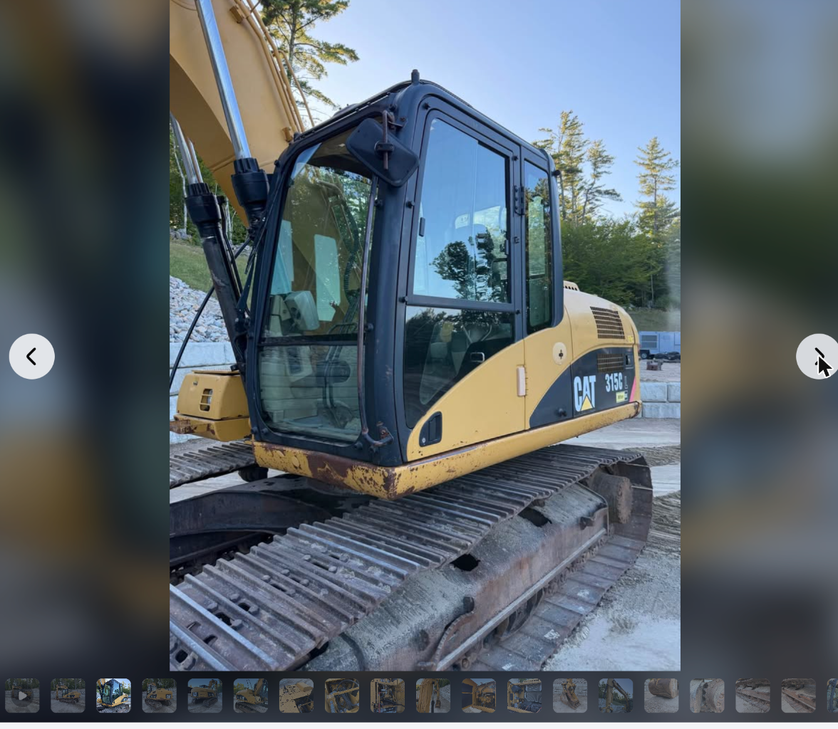 2007 Caterpillar 315CL — NH — $46,500 — photo 2