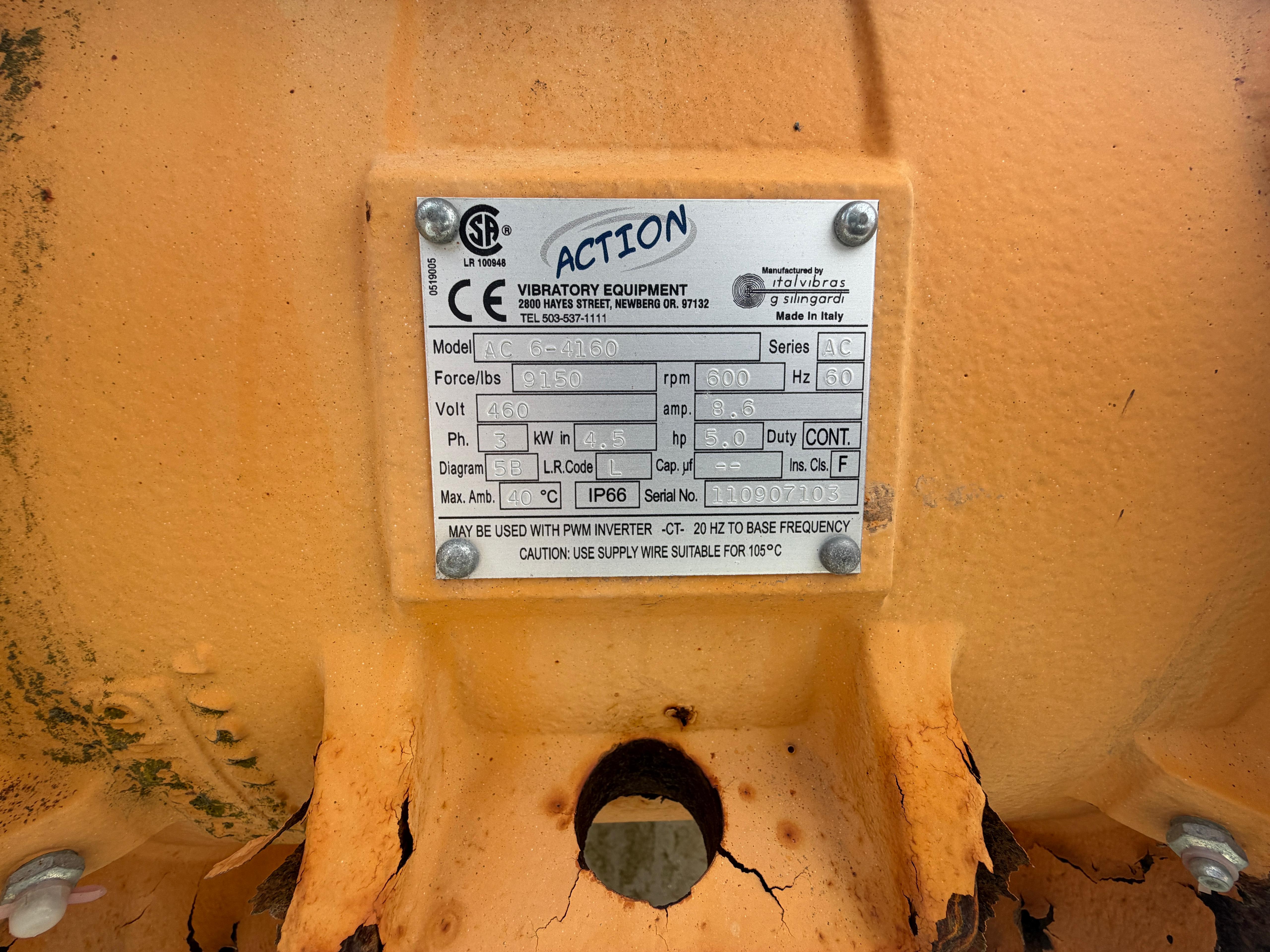 Action Equipment Air Density Separator — Johnston, RI — $50,000 — photo 3