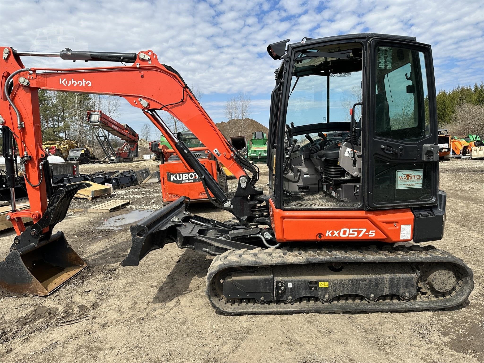 2022 Kubota KX057-5 — Ashtabula, Ohio — $84,900 — photo 9
