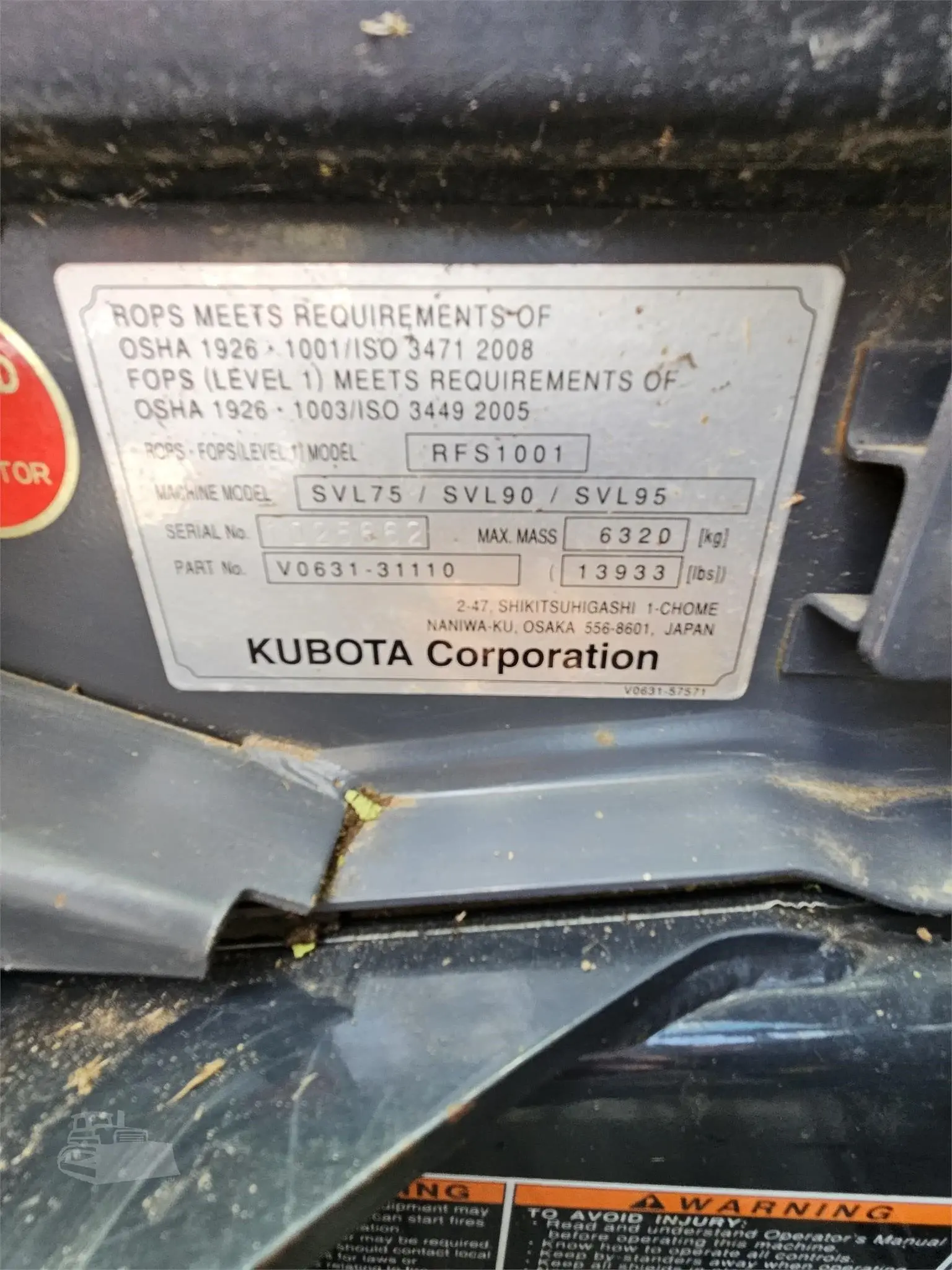 2019 Kubota SVL95-2S — Bremen, Ohio — $74,990 — photo 12