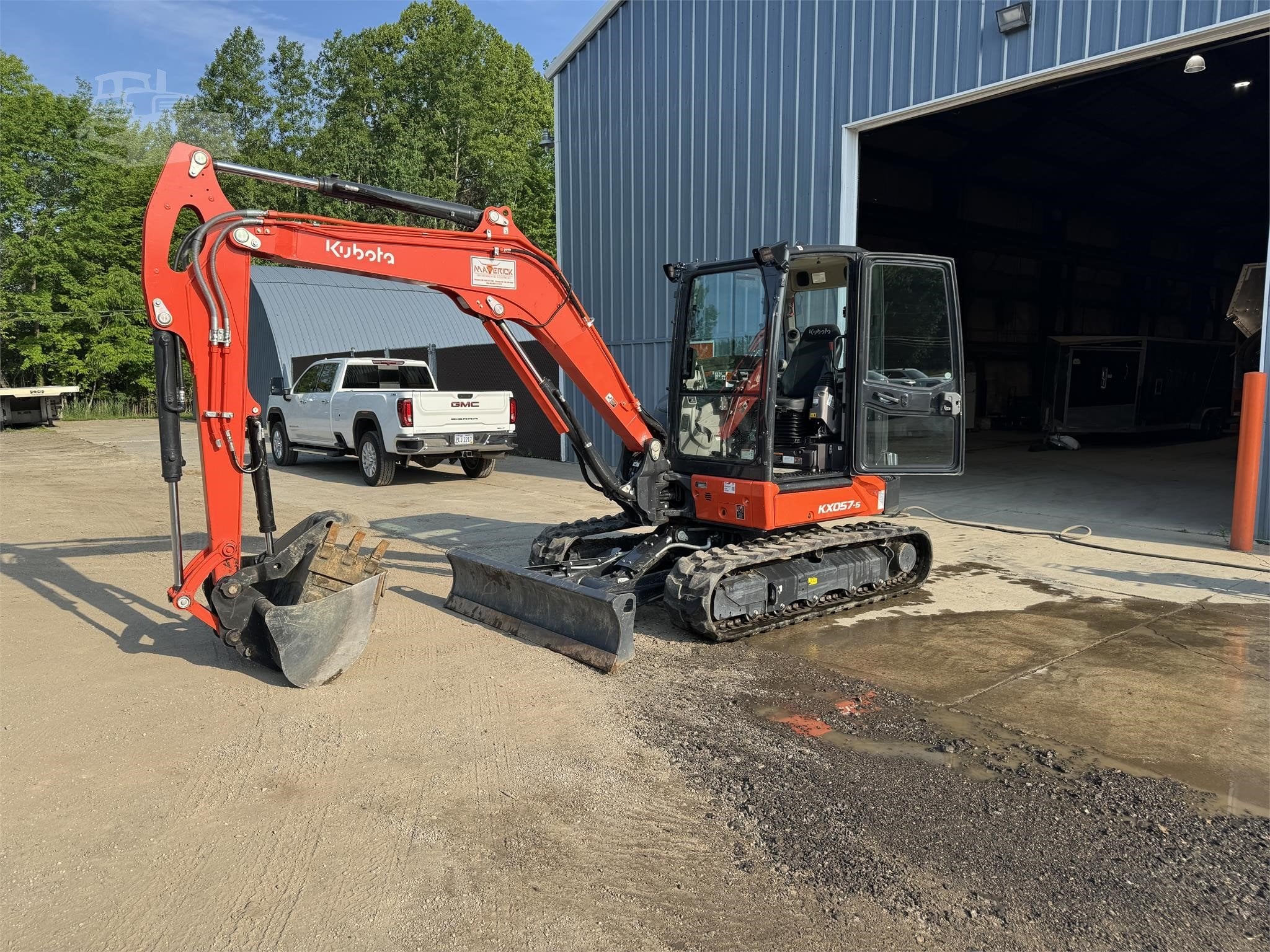2023 Kubota KX057-5 — Ashtabula, Ohio — $89,500 — photo 2