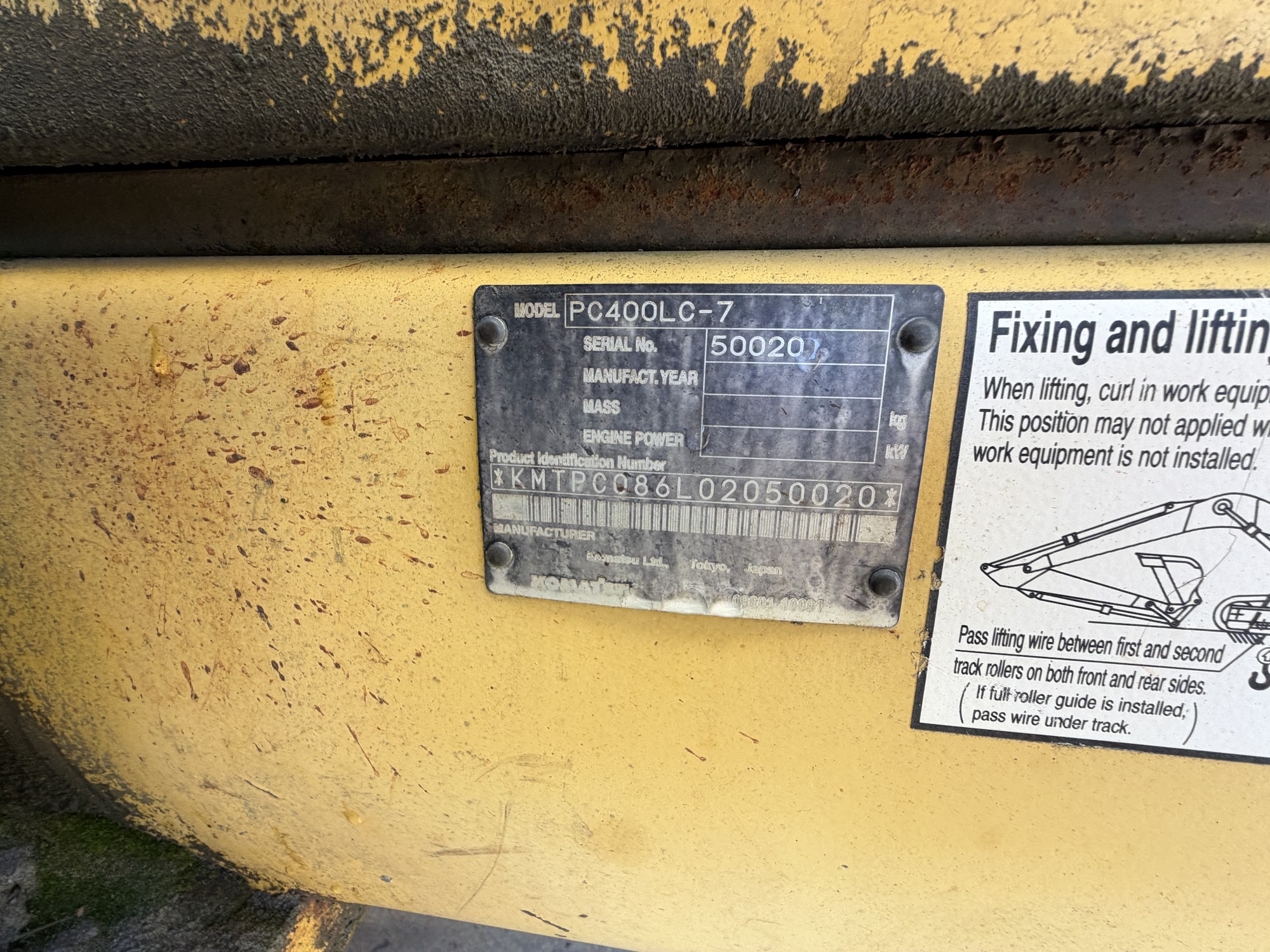 Komatsu PC400LC-7 — Middleboro, MA — $25,000 — photo 11