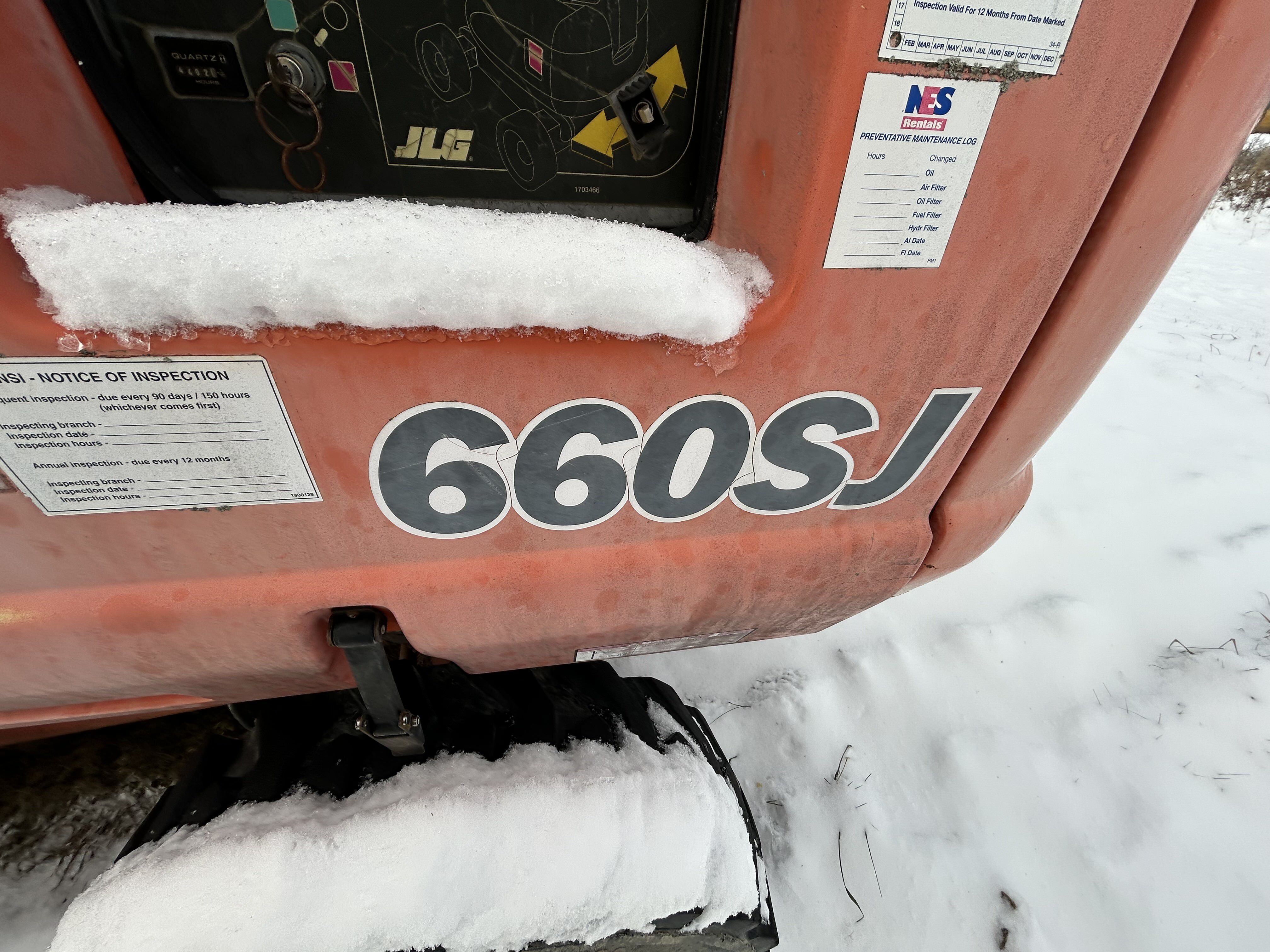 1999 JLG 660SJ  — Middleboro, VT — $20,000 — photo 3