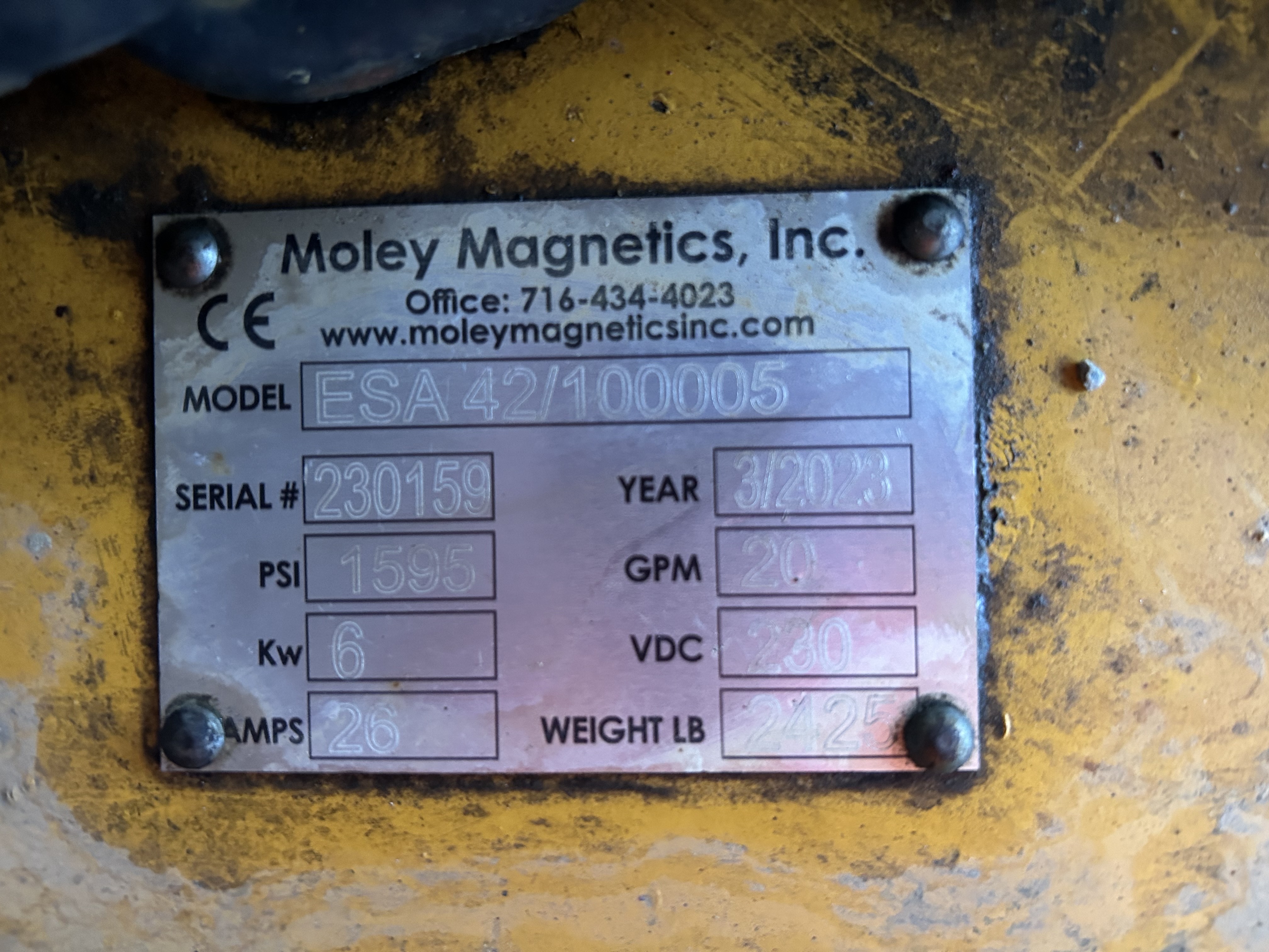 2023 Moley Magnetics ESA42/100005 — Providence, RI — $32,000 — photo 10