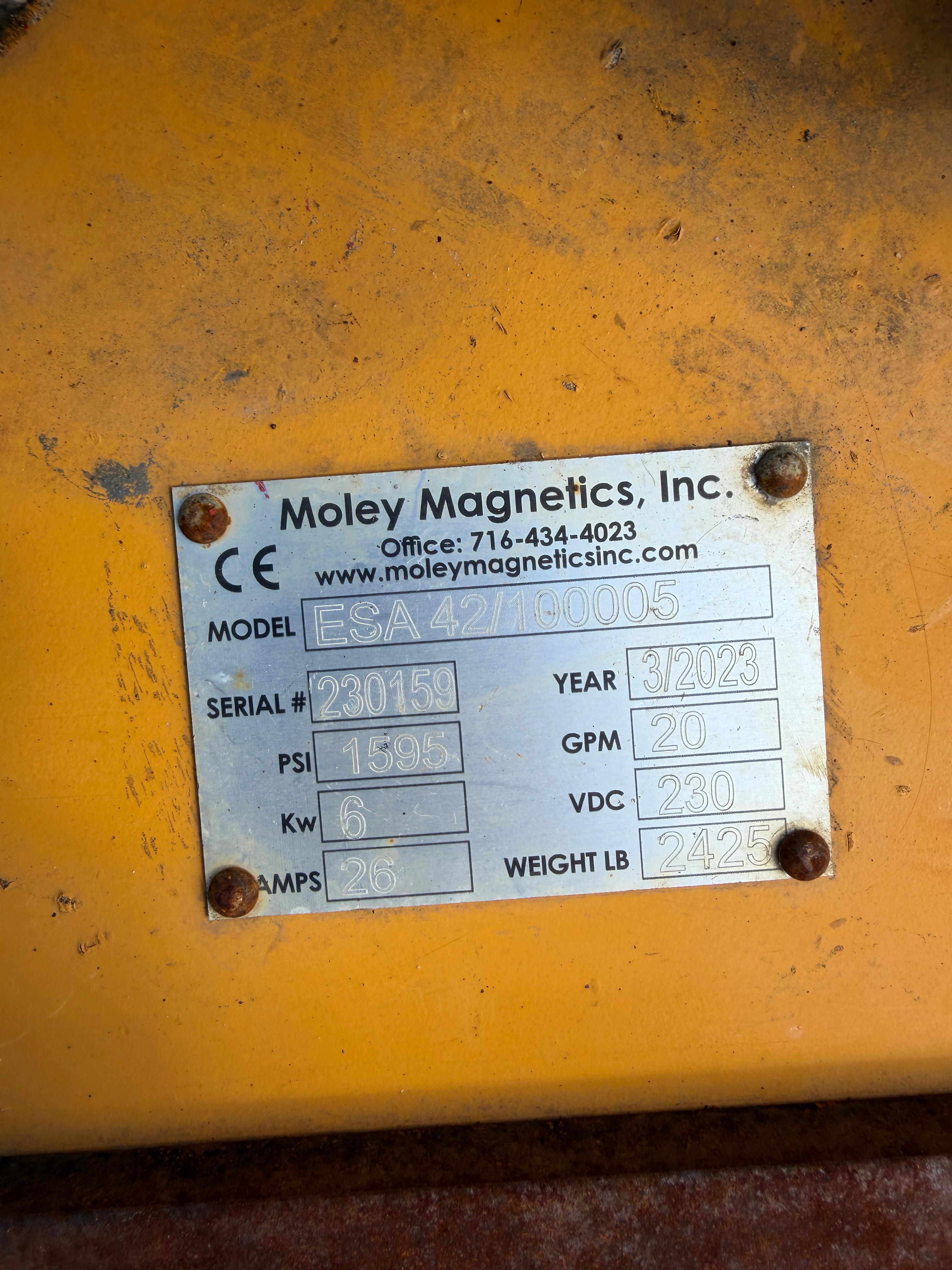 2023 Moley Magnetics ESA42/100005 — Providence, RI — $32,000 — photo 2