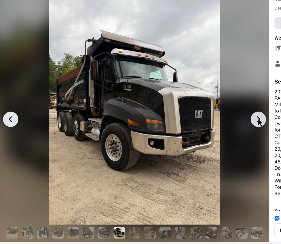 2012 Caterpillar CT660 — NH — $27,500 — photo 7