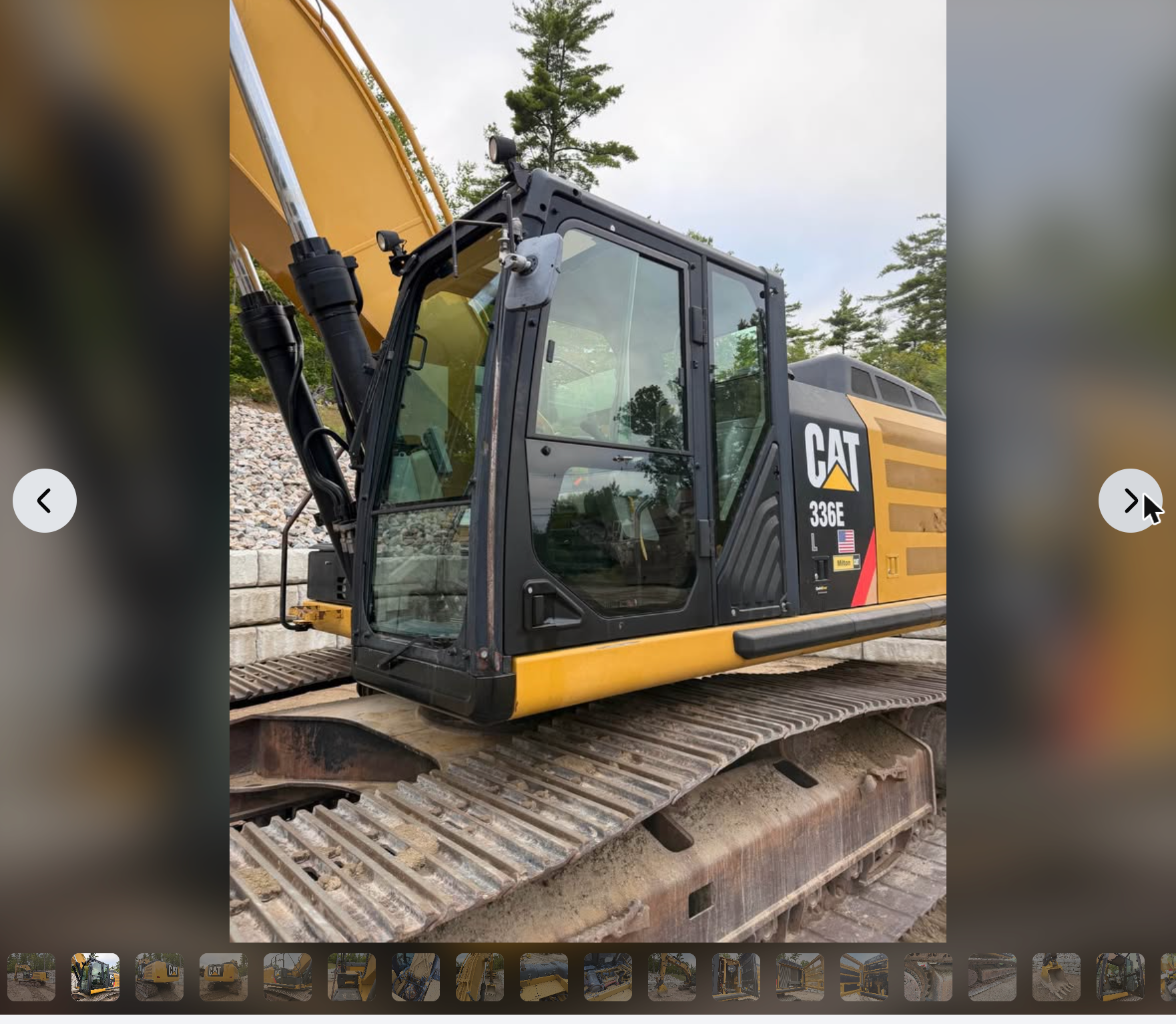 2012 Caterpillar 336EL — NH — $88,500 — photo 2