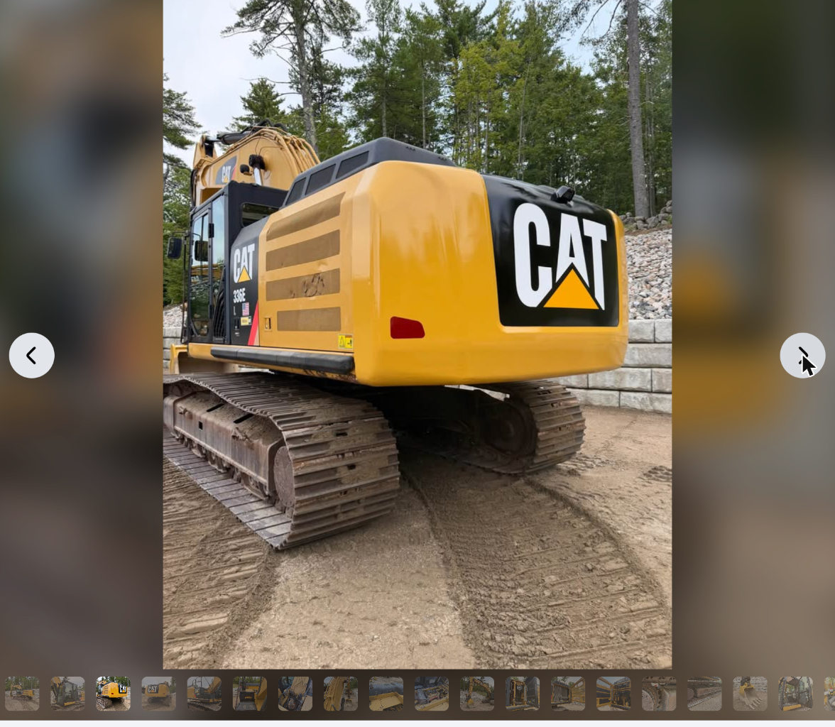 2012 Caterpillar 336EL — NH — $88,500 — photo 3