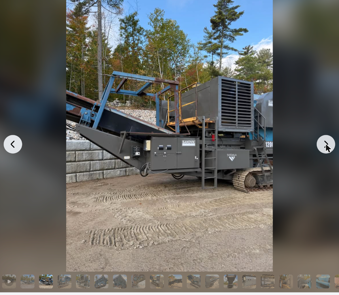 2001 Sandvik / Svedala 1206HD — NH — $125,000 — photo 2