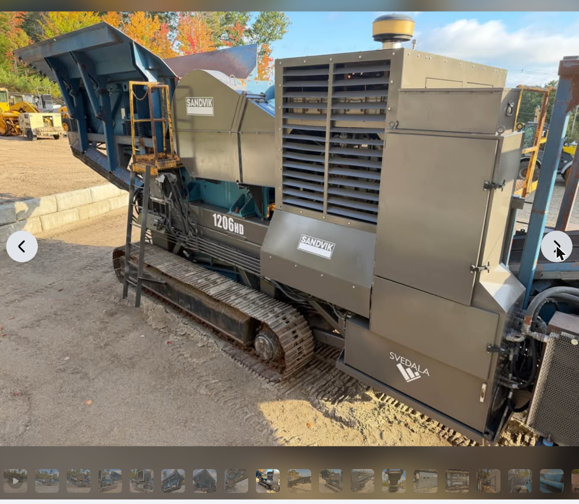 2001 Sandvik / Svedala 1206HD — NH — $125,000 — photo 7
