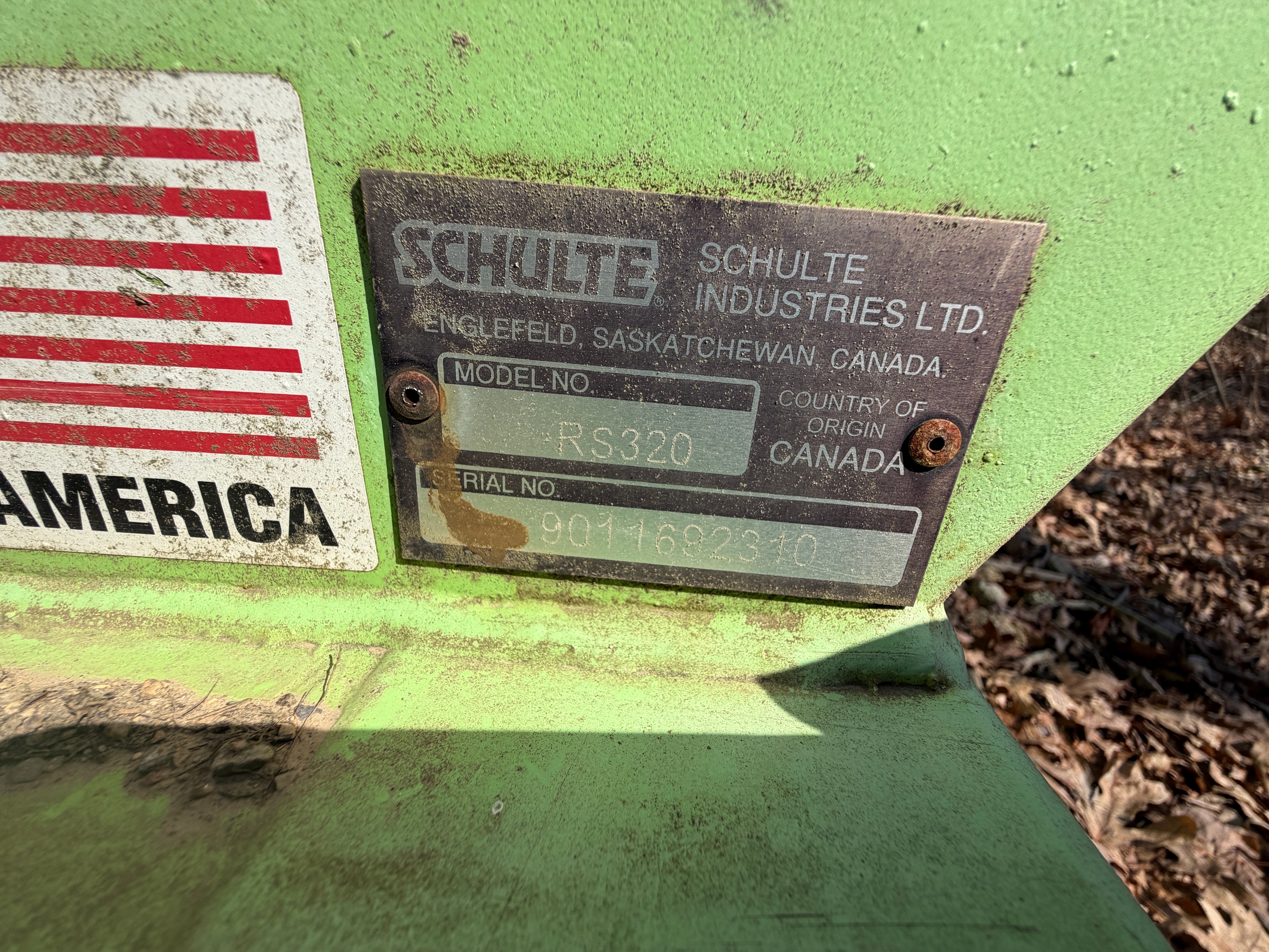 Schulte RS320 Rotary Cutter — Providence, RI — $20,000 — photo 9