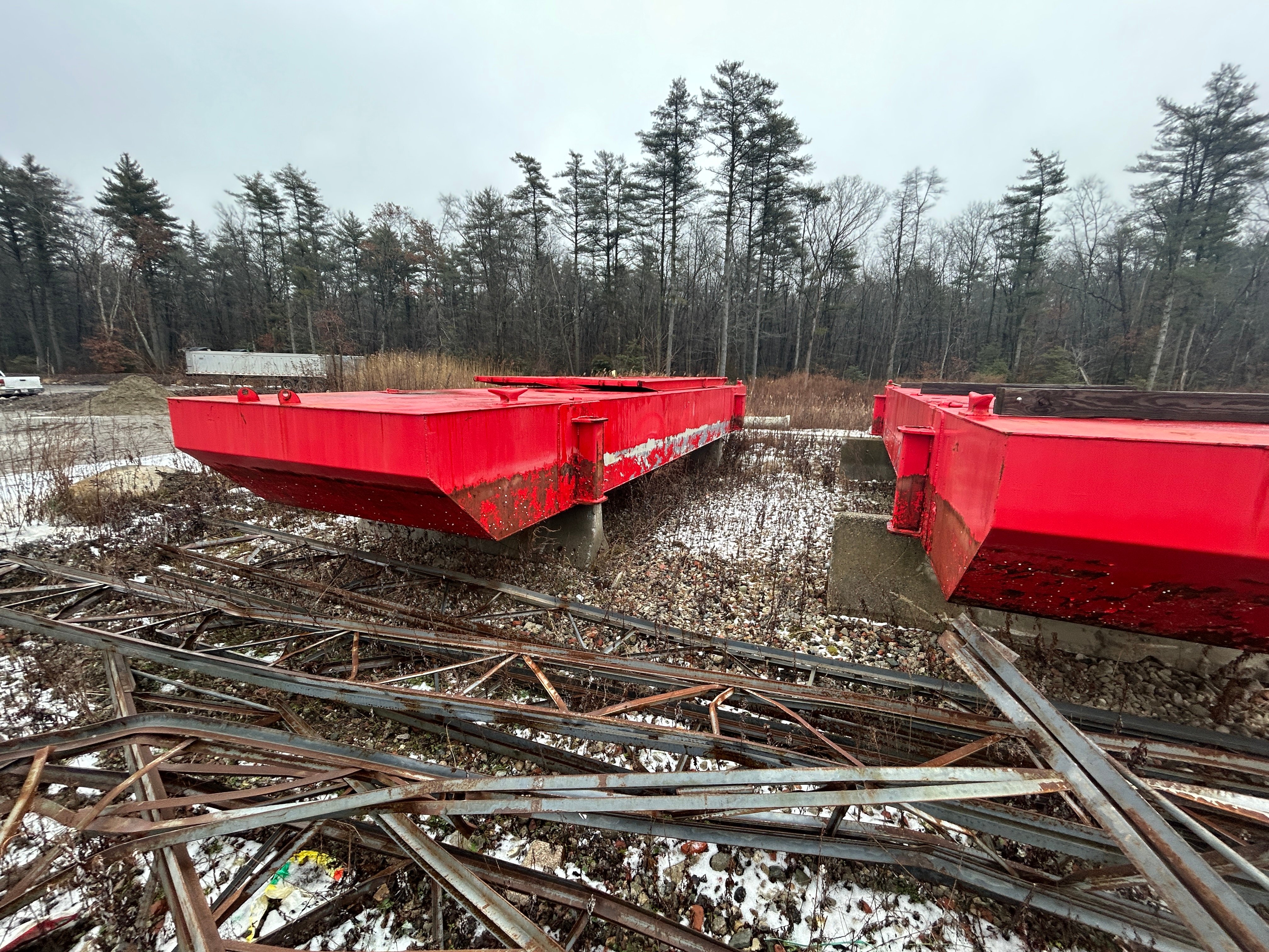 36'x10'x3' barges — Middleboro, Massachusetts — $90,000 — photo 8