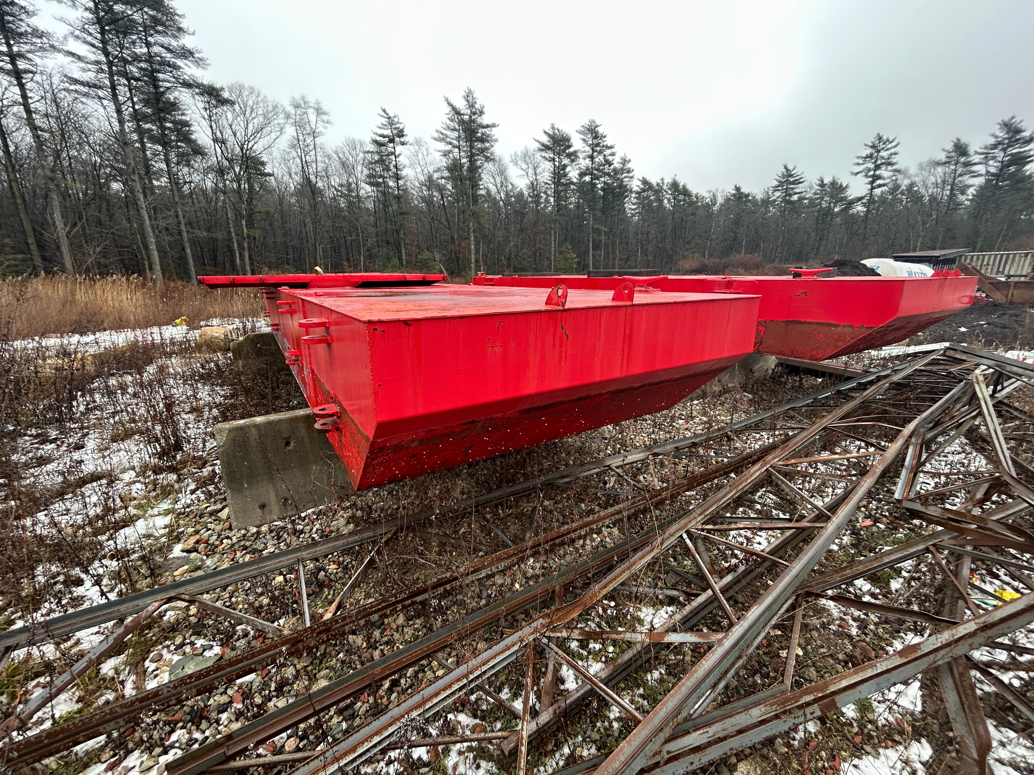 36'x10'x3' barges — Middleboro, Massachusetts — $90,000 — photo 9