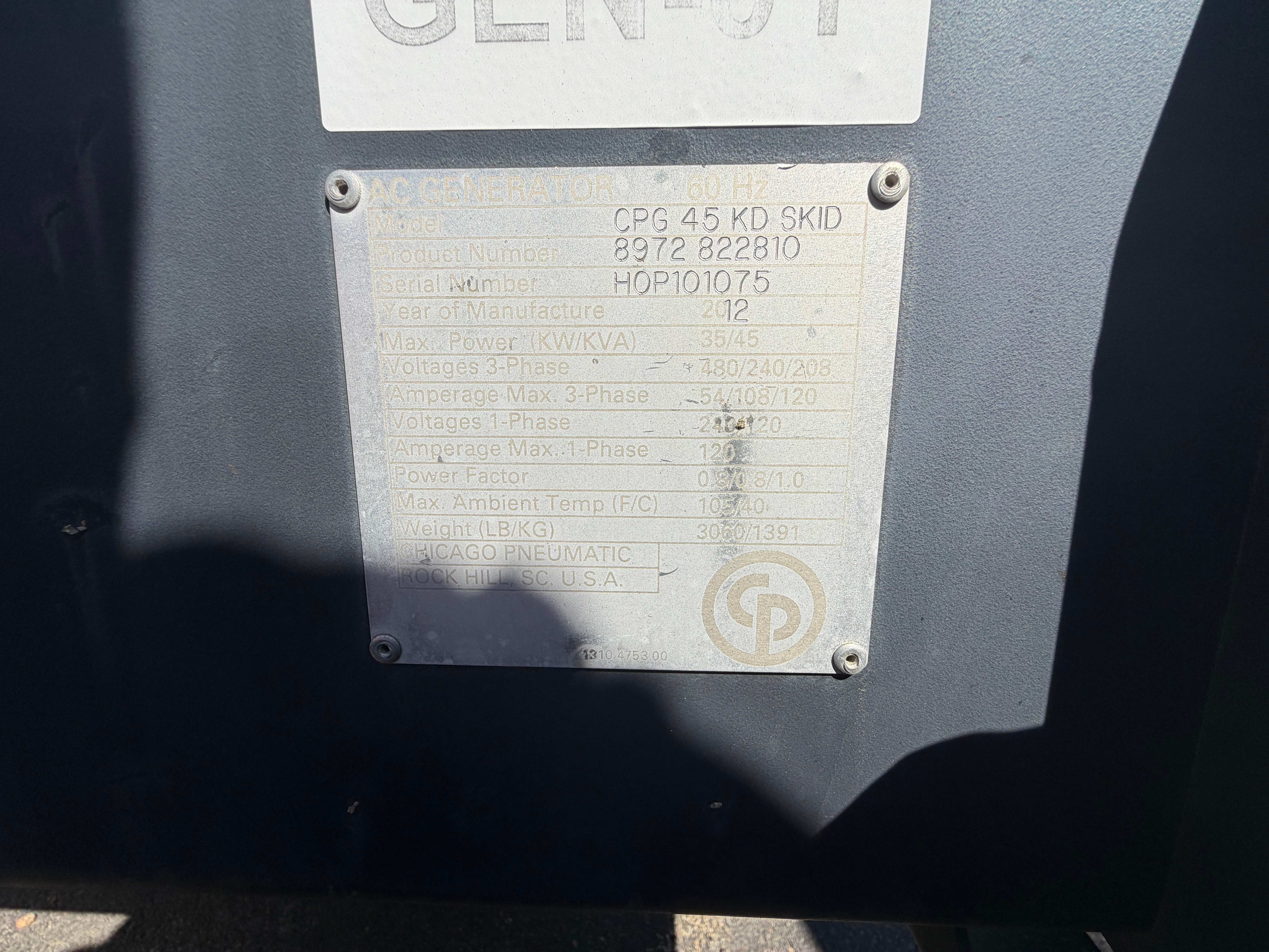 Generac 45kW Portable Generator — Providence, RI — $15,000 — photo 9