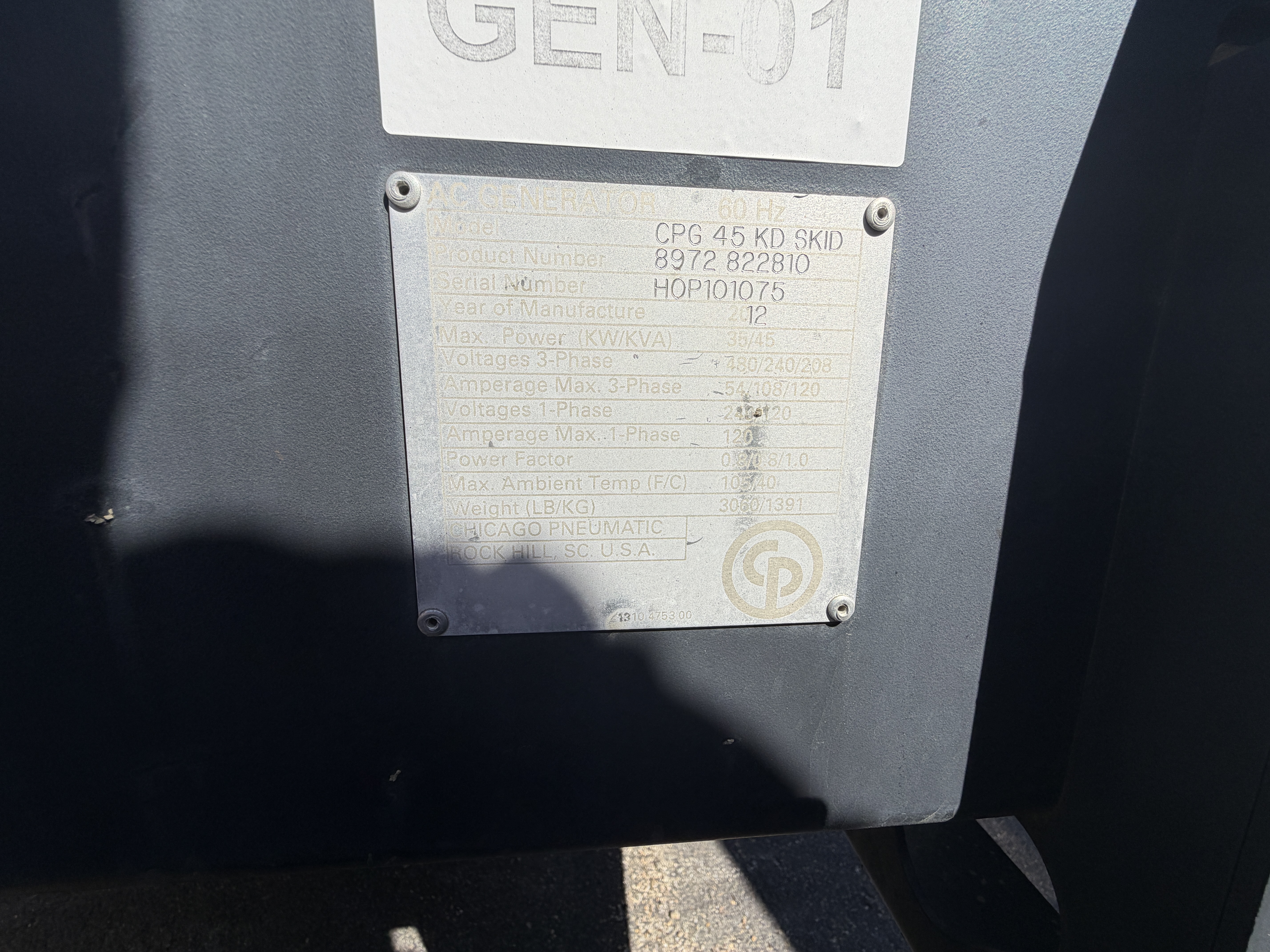 Generac 45kW Portable Generator — Providence, RI — $15,000 — photo 10