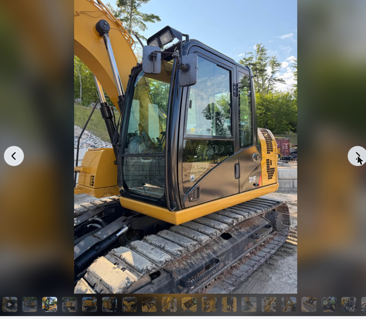 2017 Caterpillar 311FL RR — NH — $90,000 — photo 2