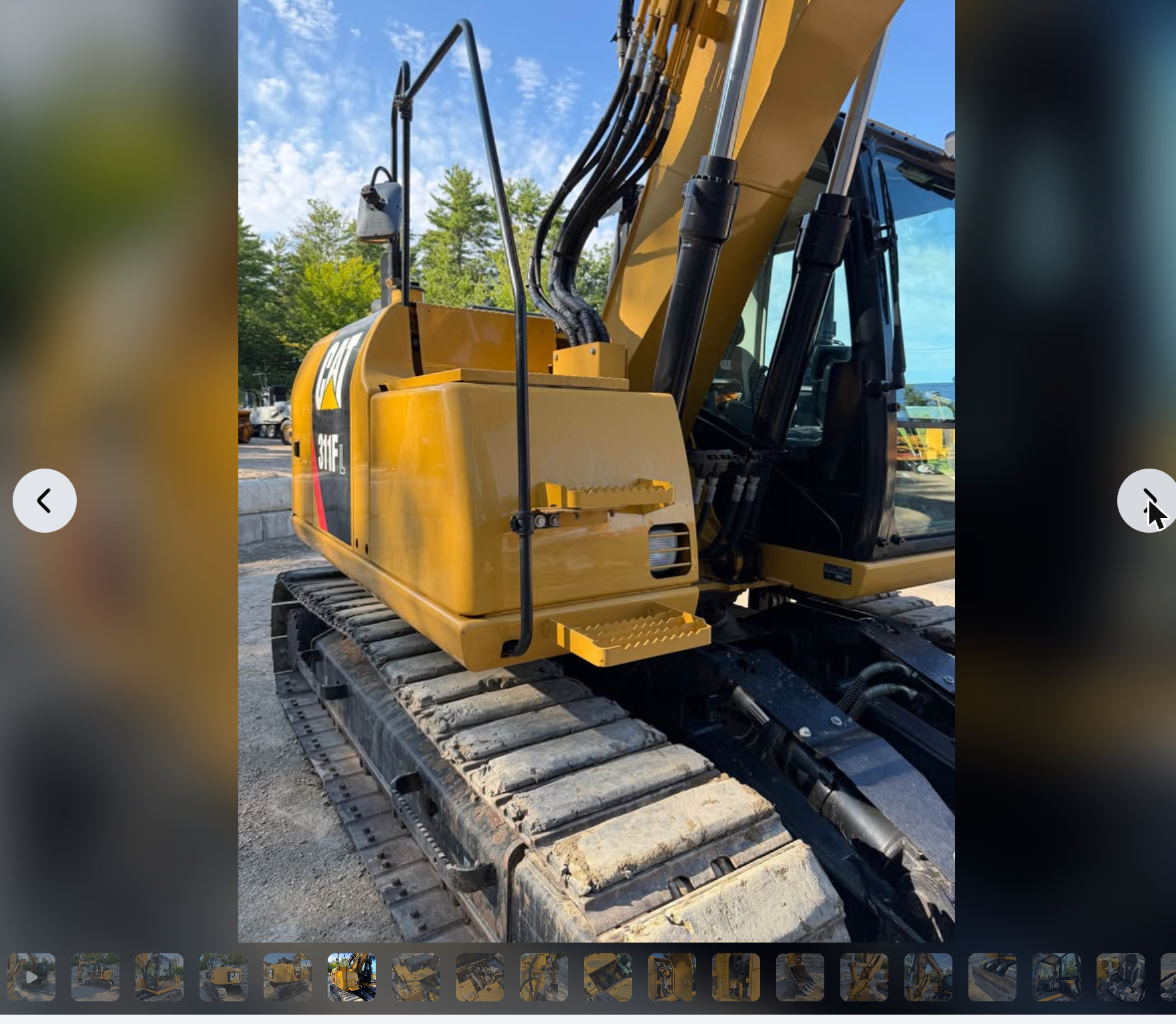 2017 Caterpillar 311FL RR — NH — $90,000 — photo 3