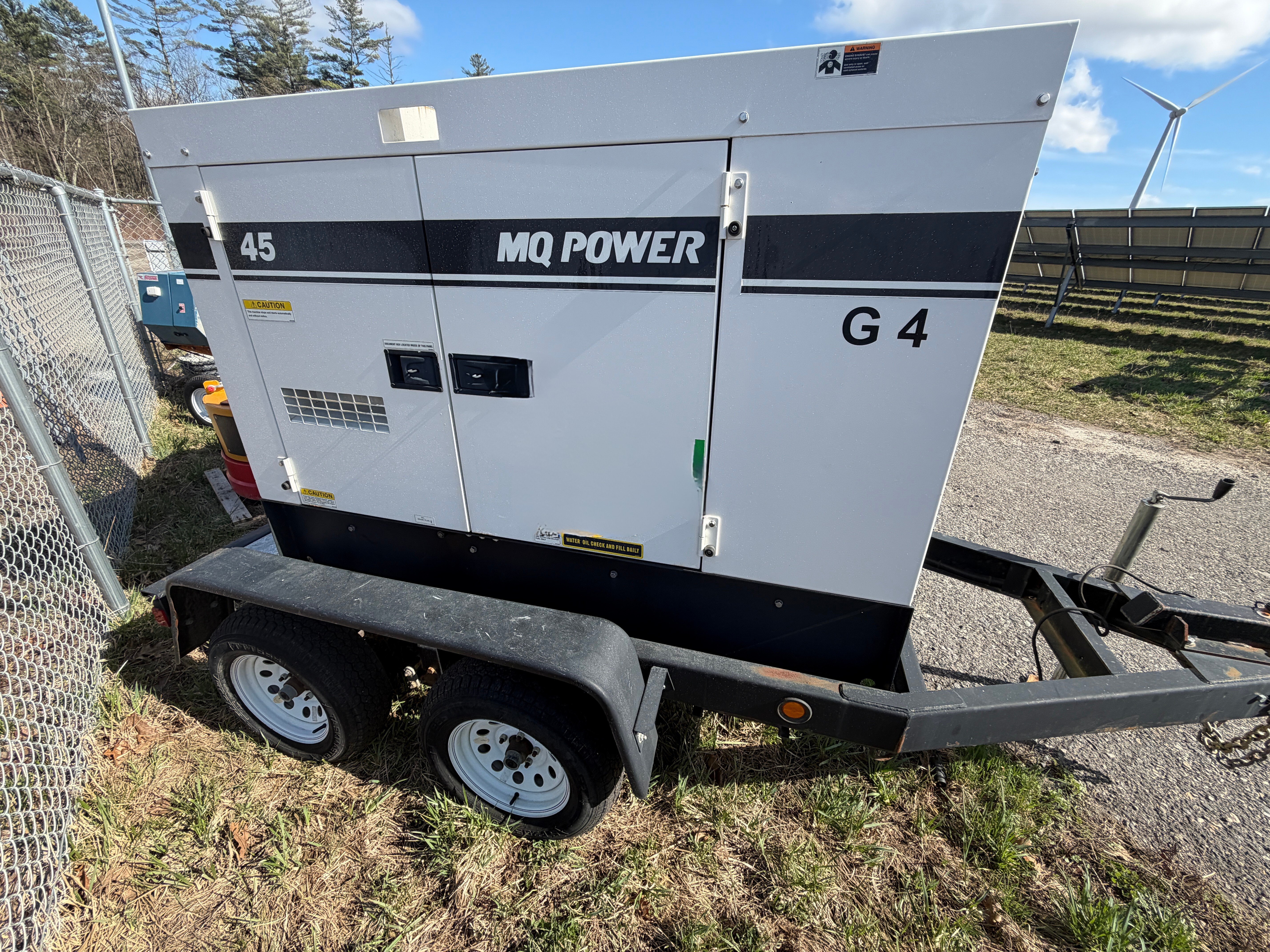 Multiquip MQ Power 45 Trailer-Mounted Generator