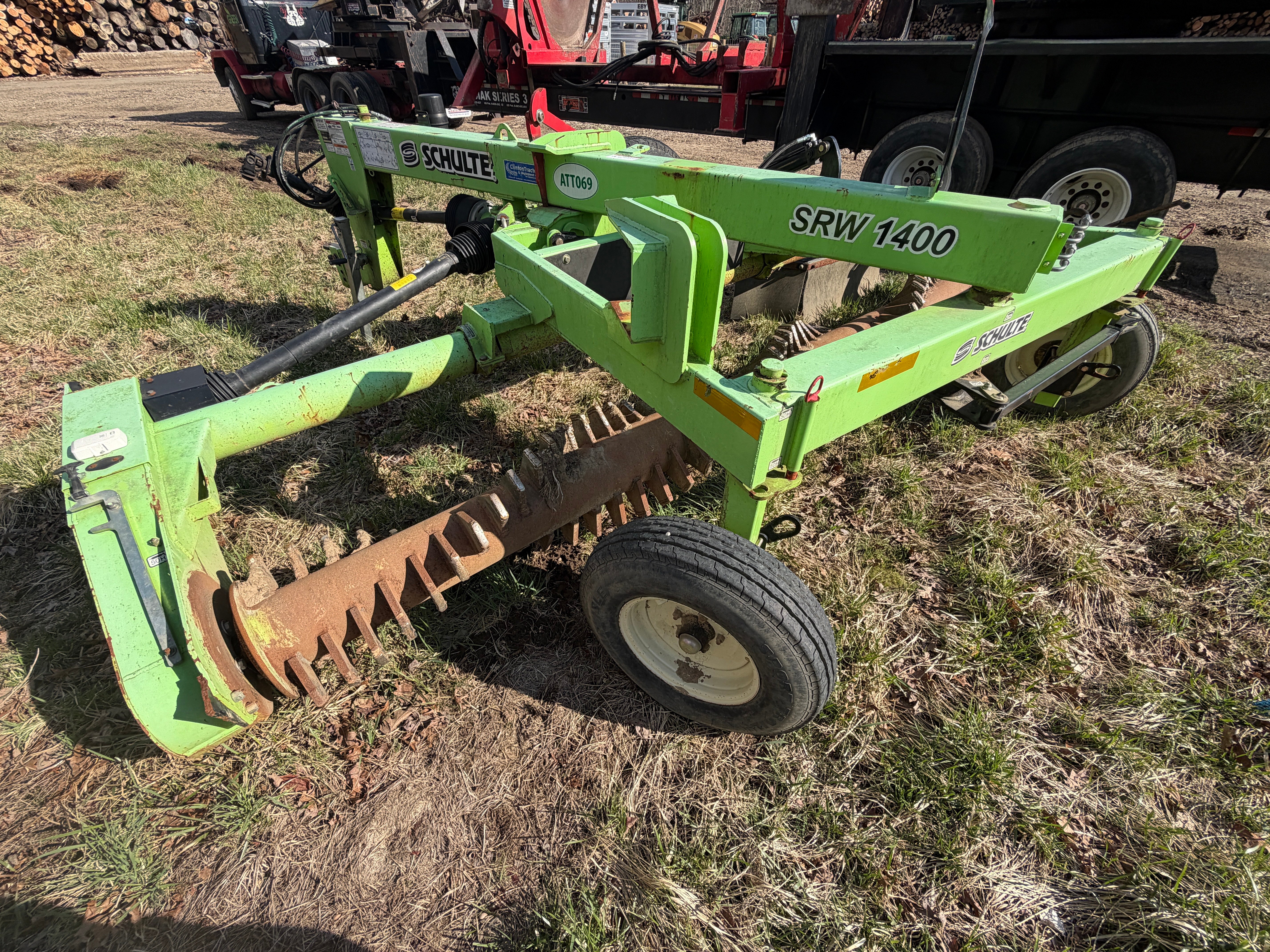 Schulte SRW 1400 Rock Rake — Providence, RI — $14,000 — photo 5