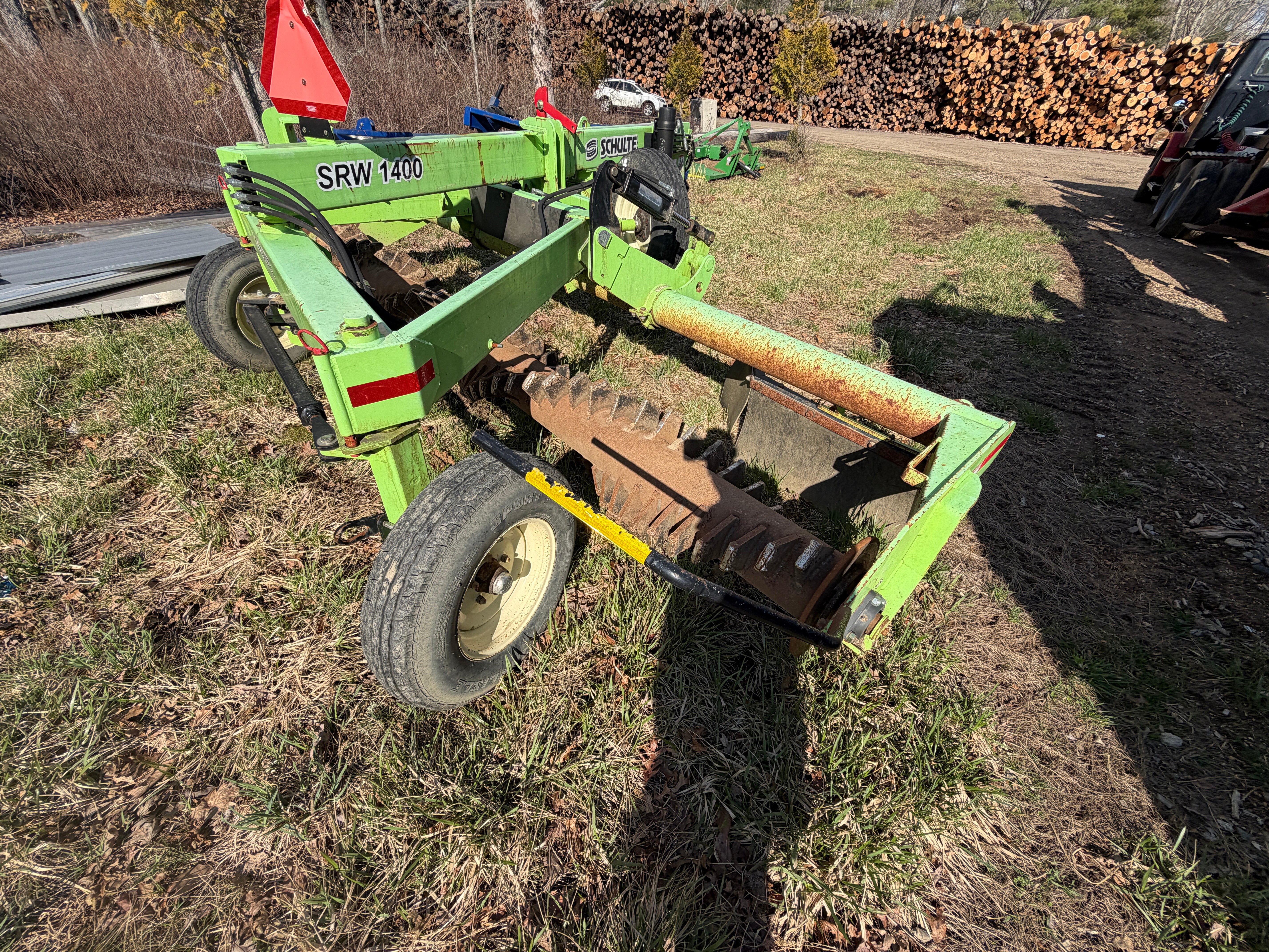 Schulte SRW 1400 Rock Rake — Providence, RI — $14,000 — photo 4