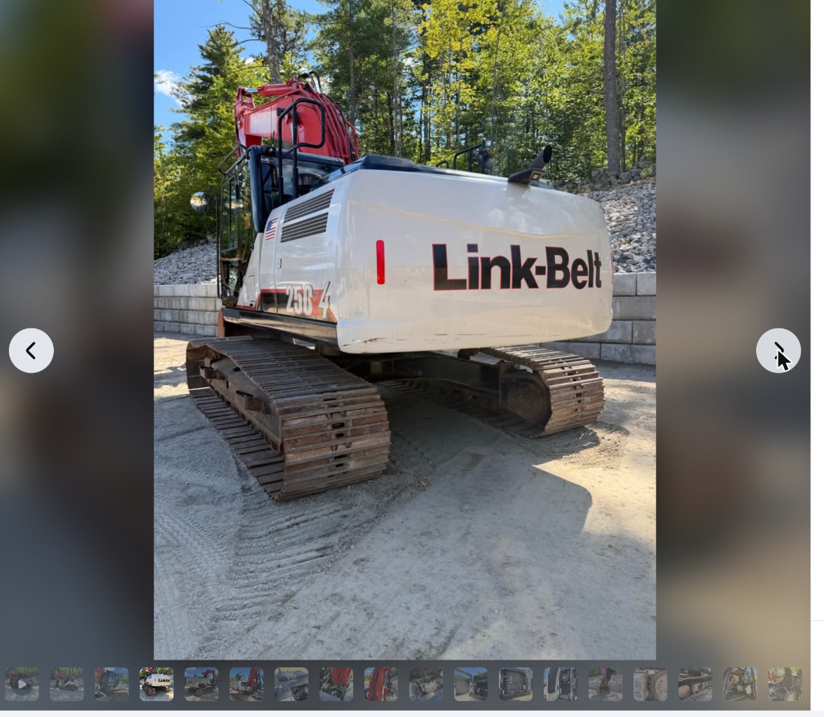 2022 Link-Belt 250X4 — NH — $98,500 — photo 3