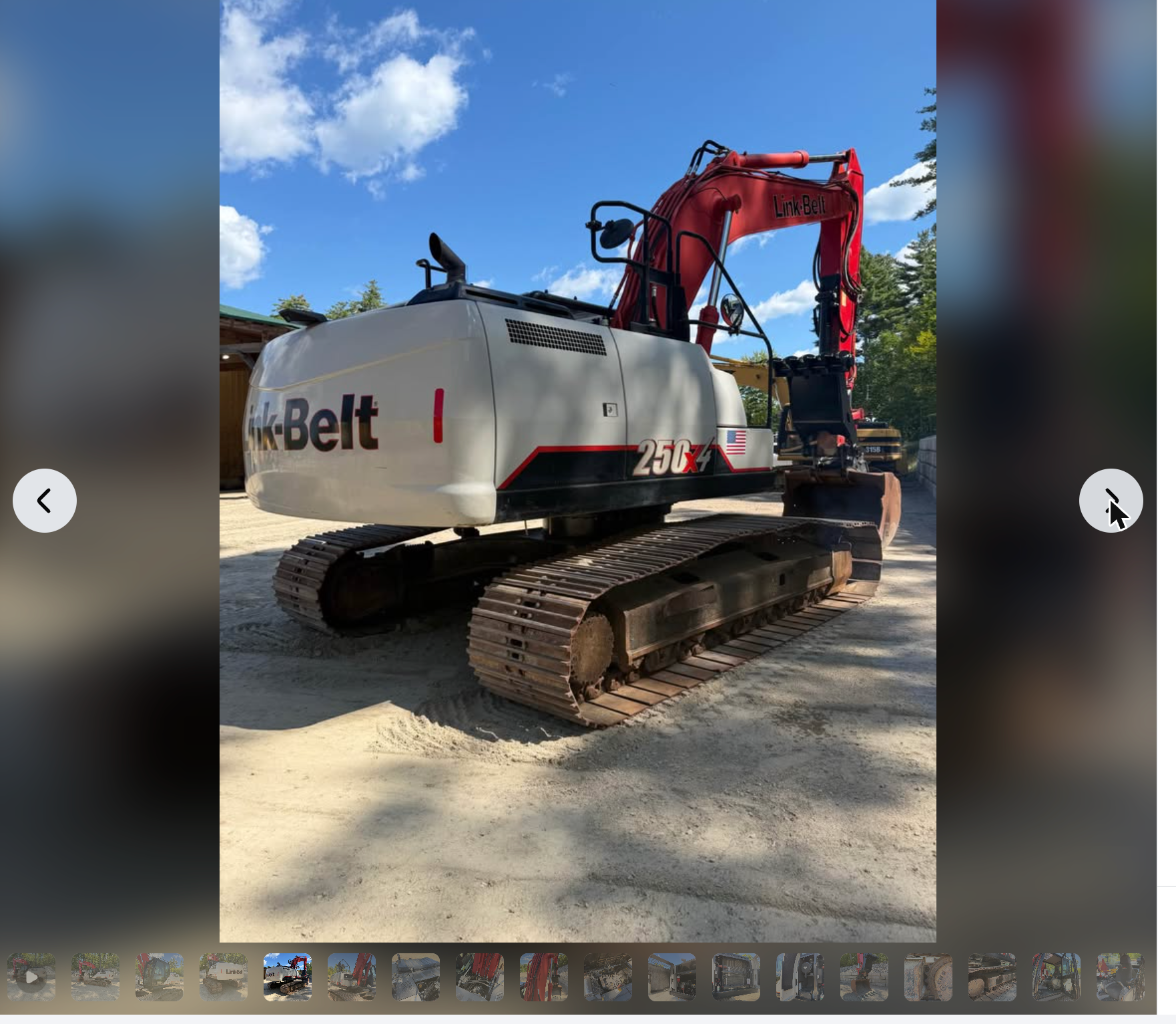 2022 Link-Belt 250X4 — NH — $98,500 — photo 4