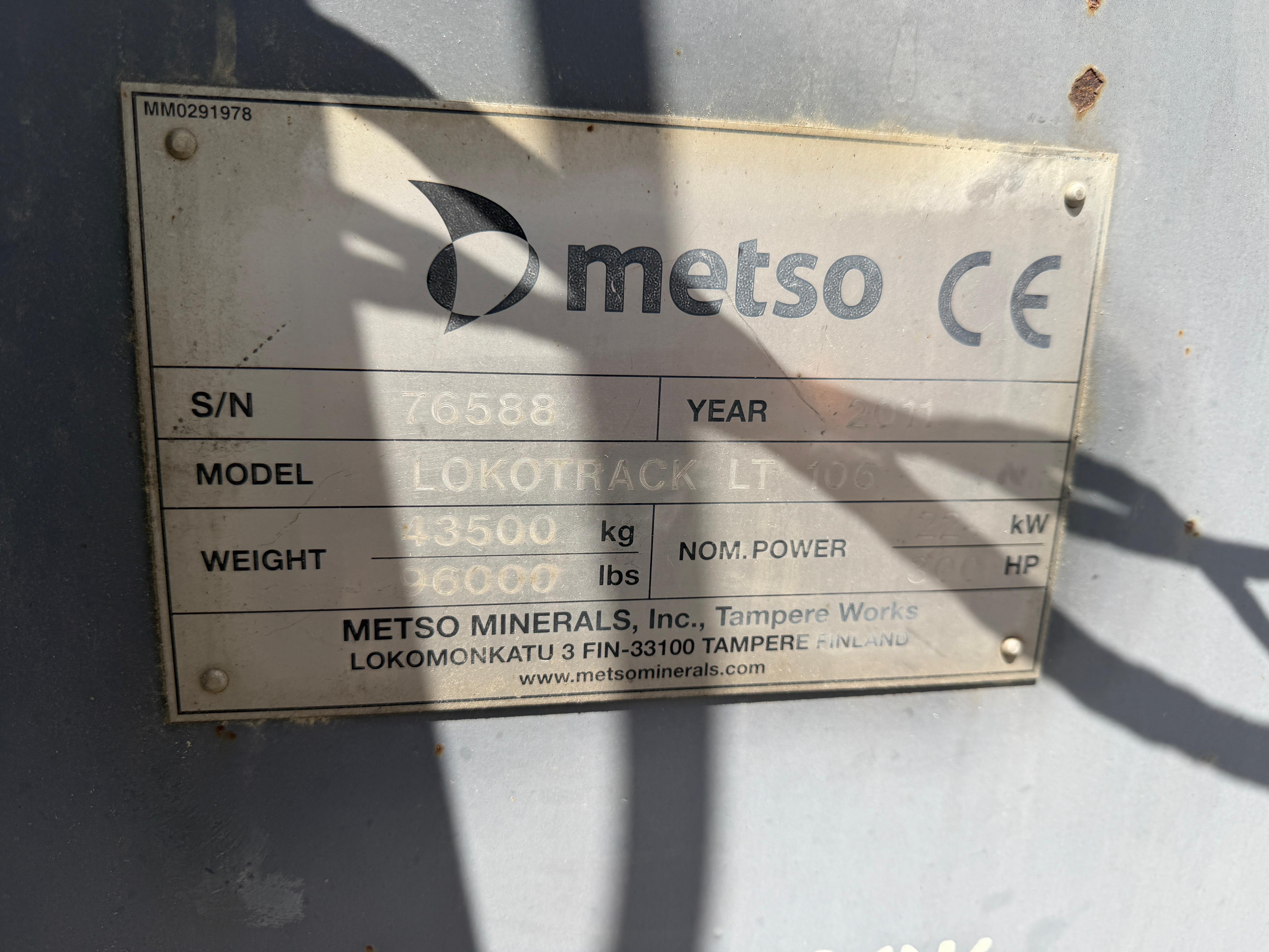 Metso LT106 — photo 6