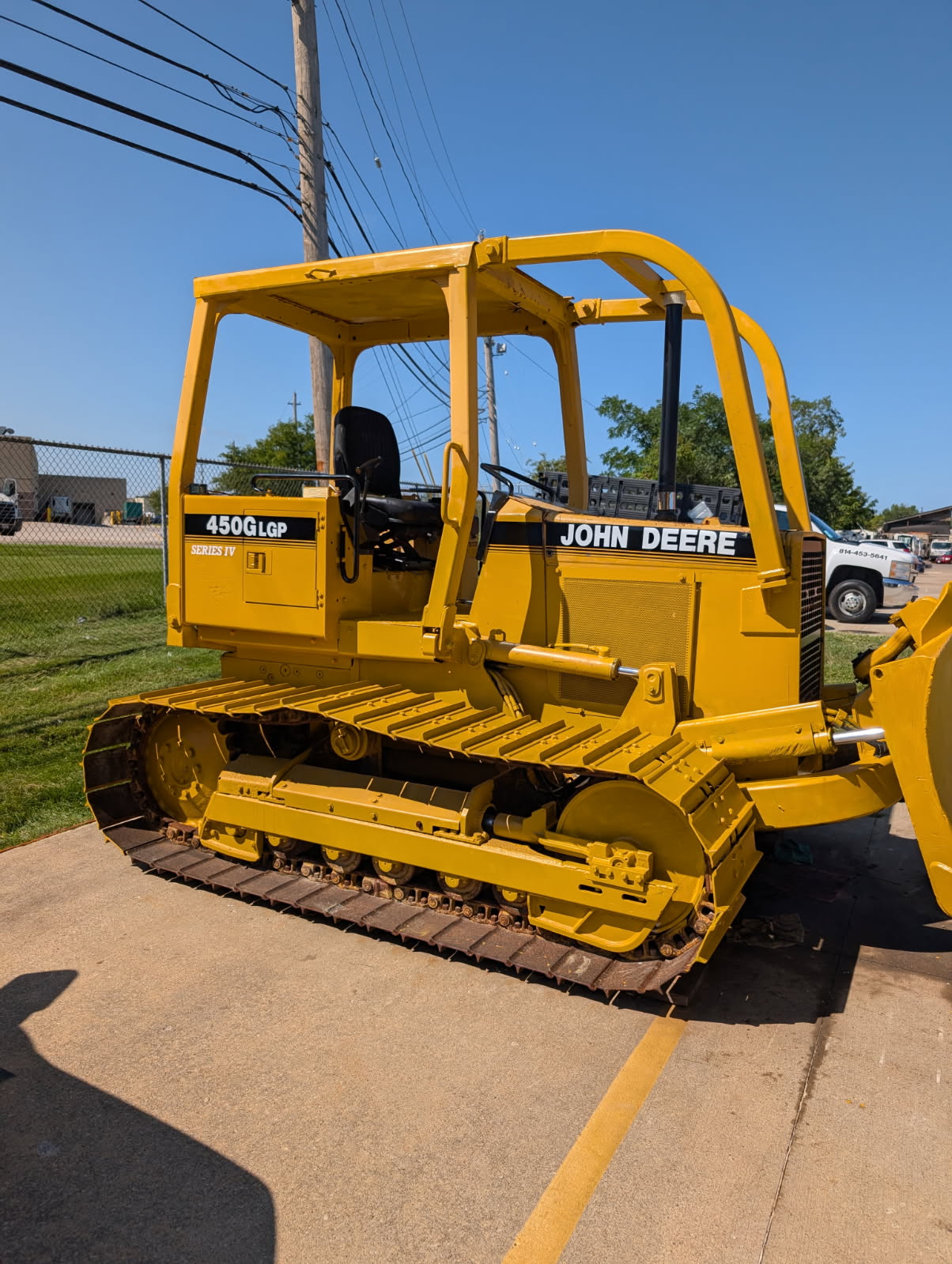1999 John Deere 450G LGP — Cleveland, OH — $43,000 — photo 5