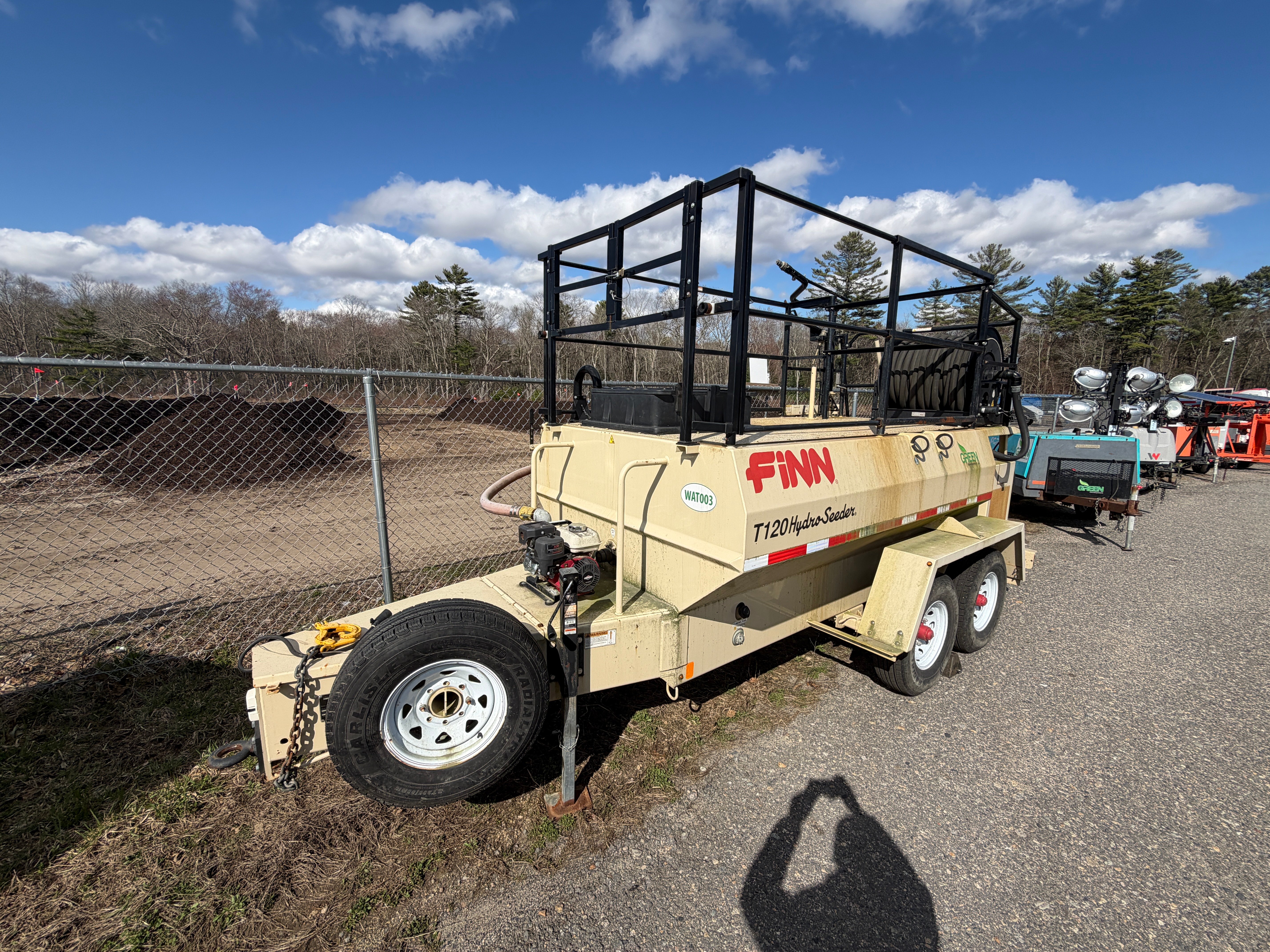 Finn T120 Hydro-Seeder — T120-T