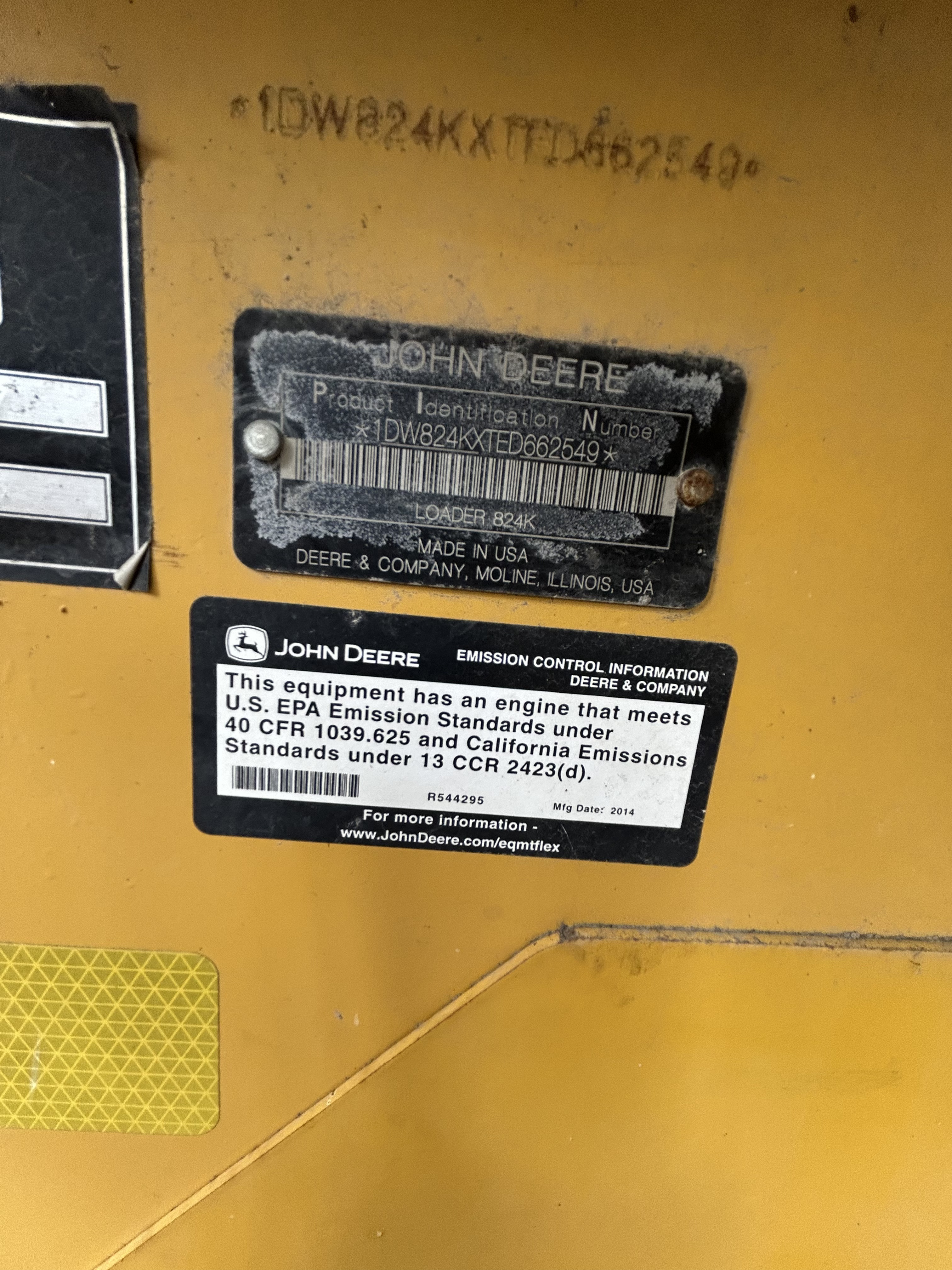 John Deere 824K — photo 4