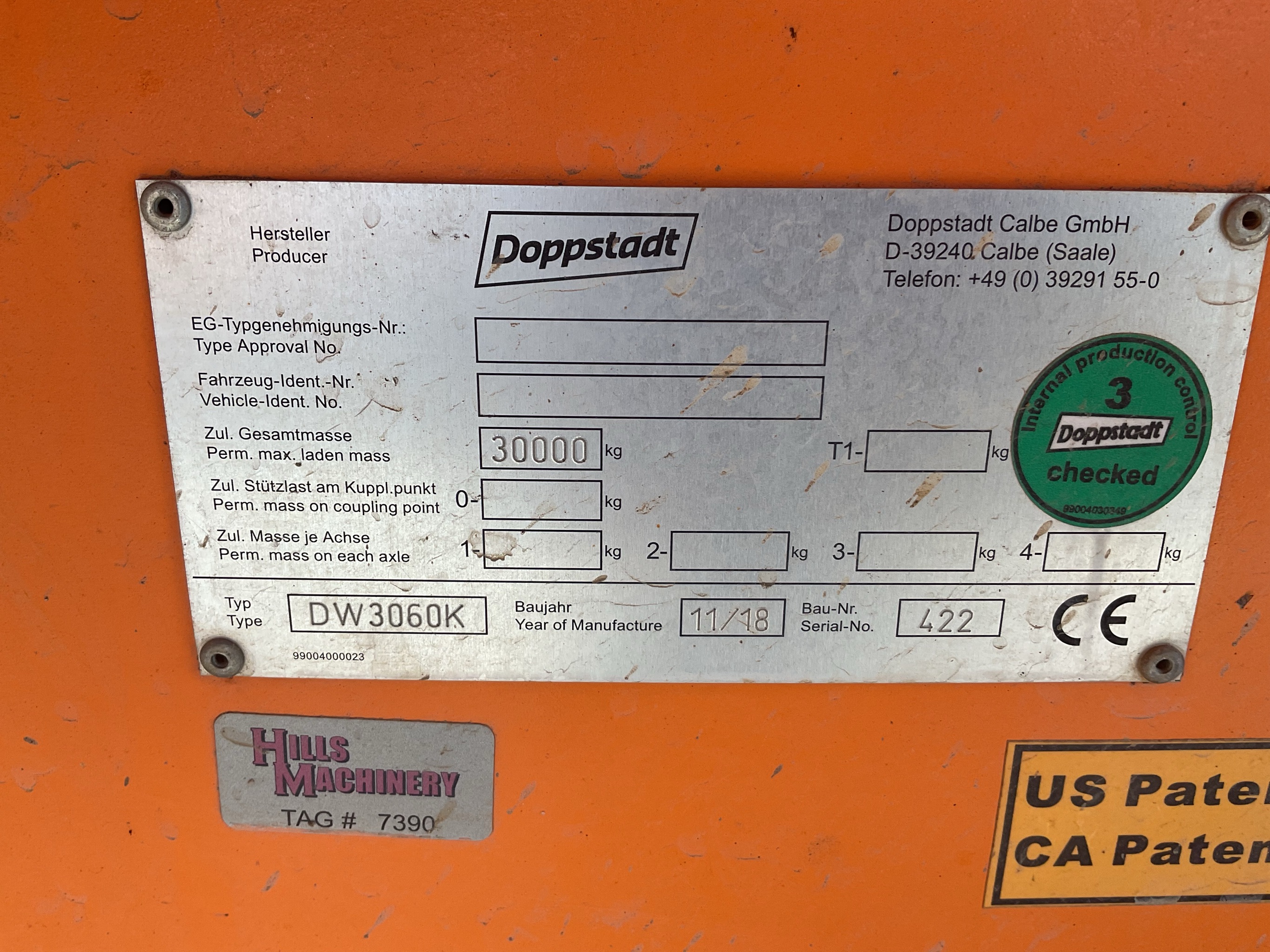 2019 Doppstadt DW3060K — $329,000 — photo 6