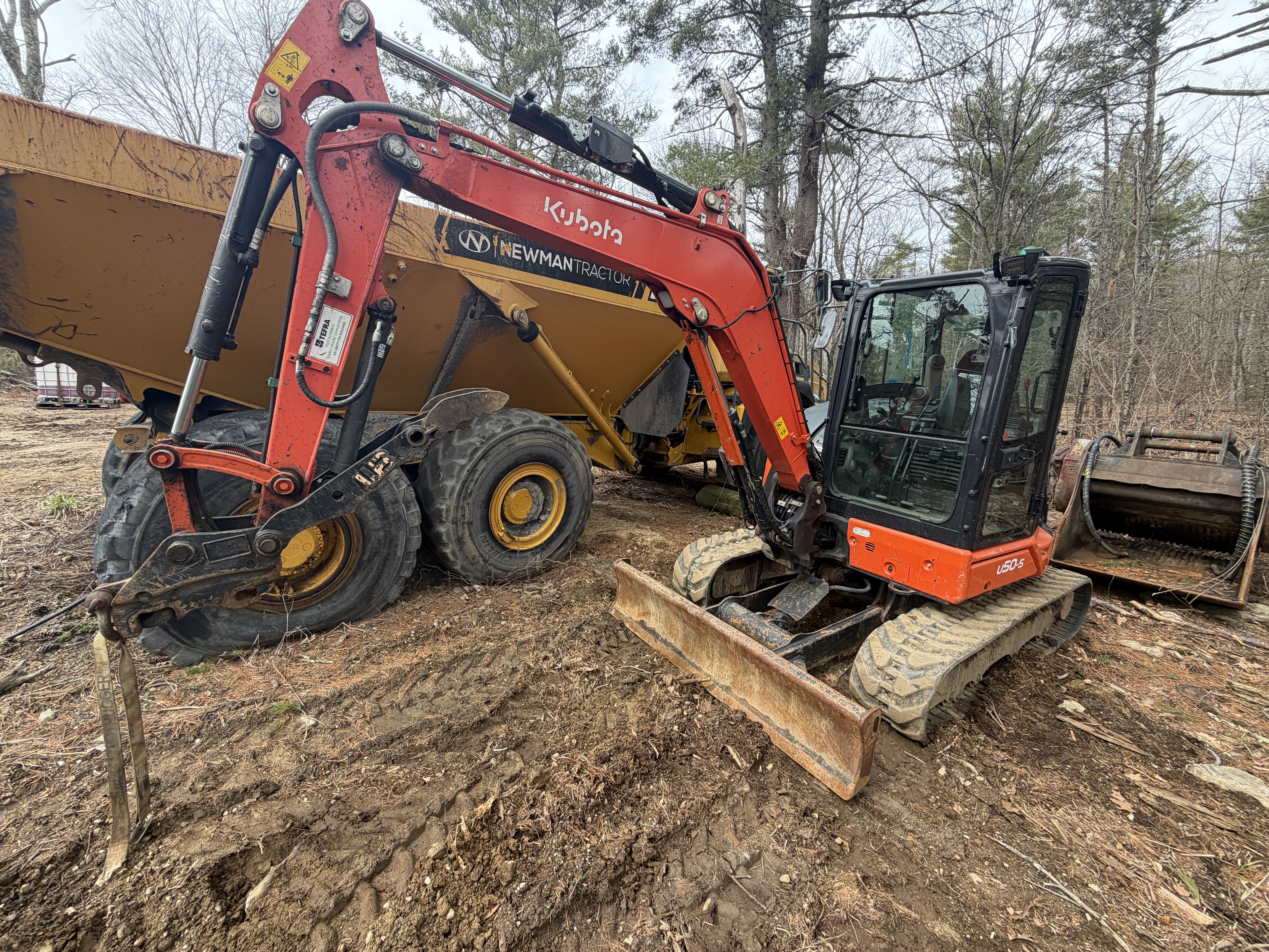 Kubota U50-5 Mini Excavator — Kubota U50-5 — Leicester, Massachusetts