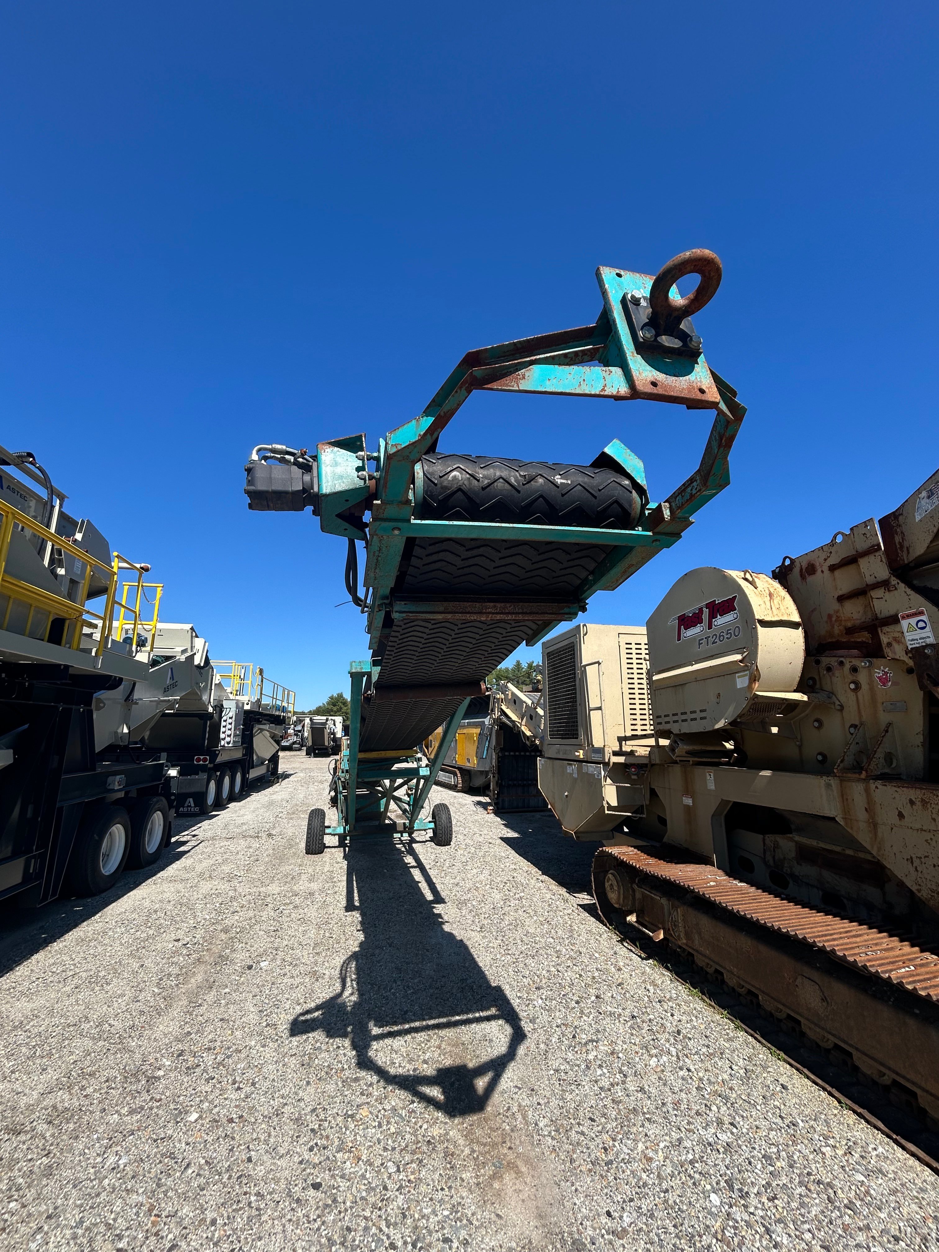 Powerscreen Wheeled Stacker — Powerscreen — Portland, Maine