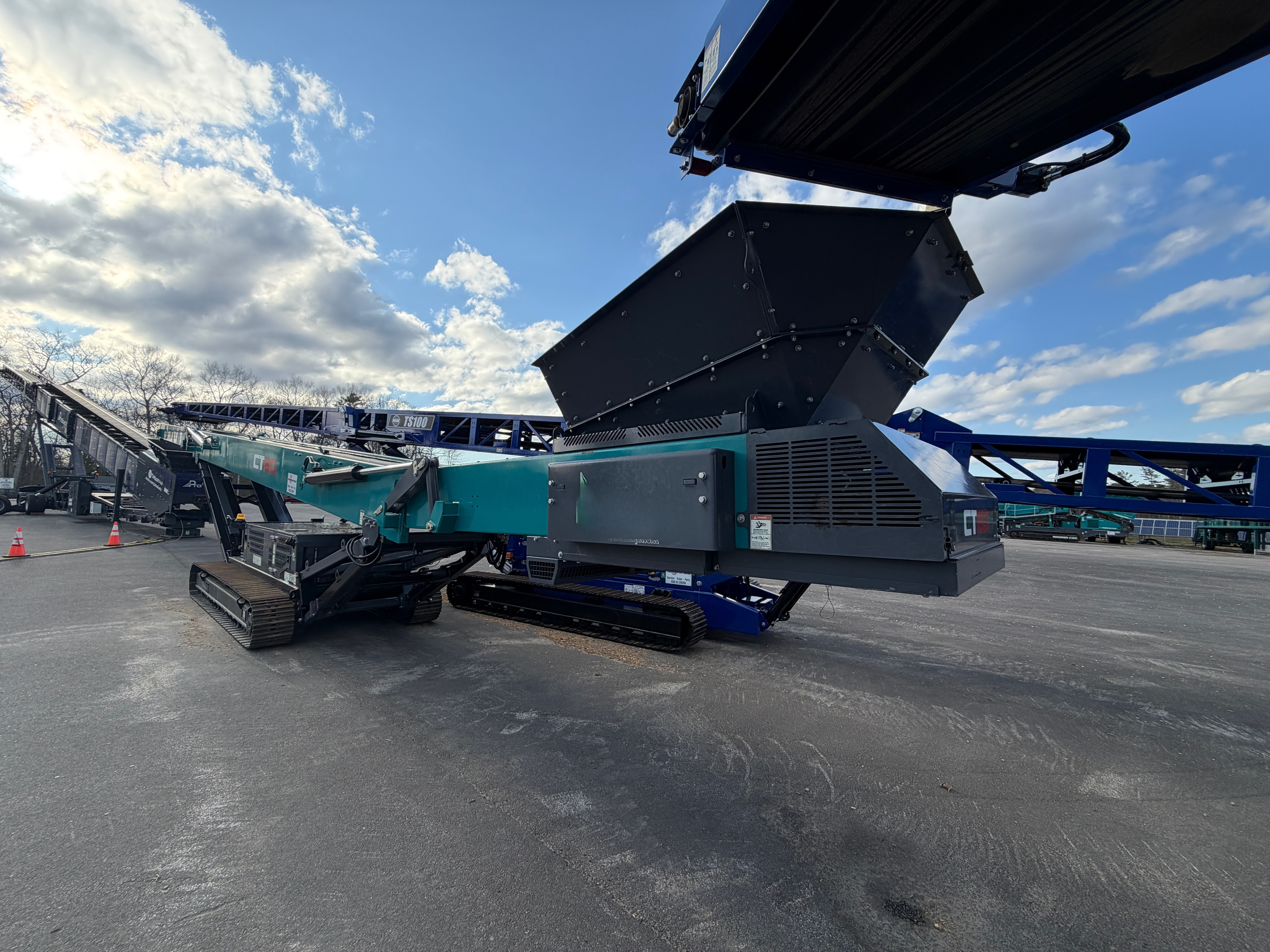 2024 Terex CT80 Track-Mounted Shredder — CT80