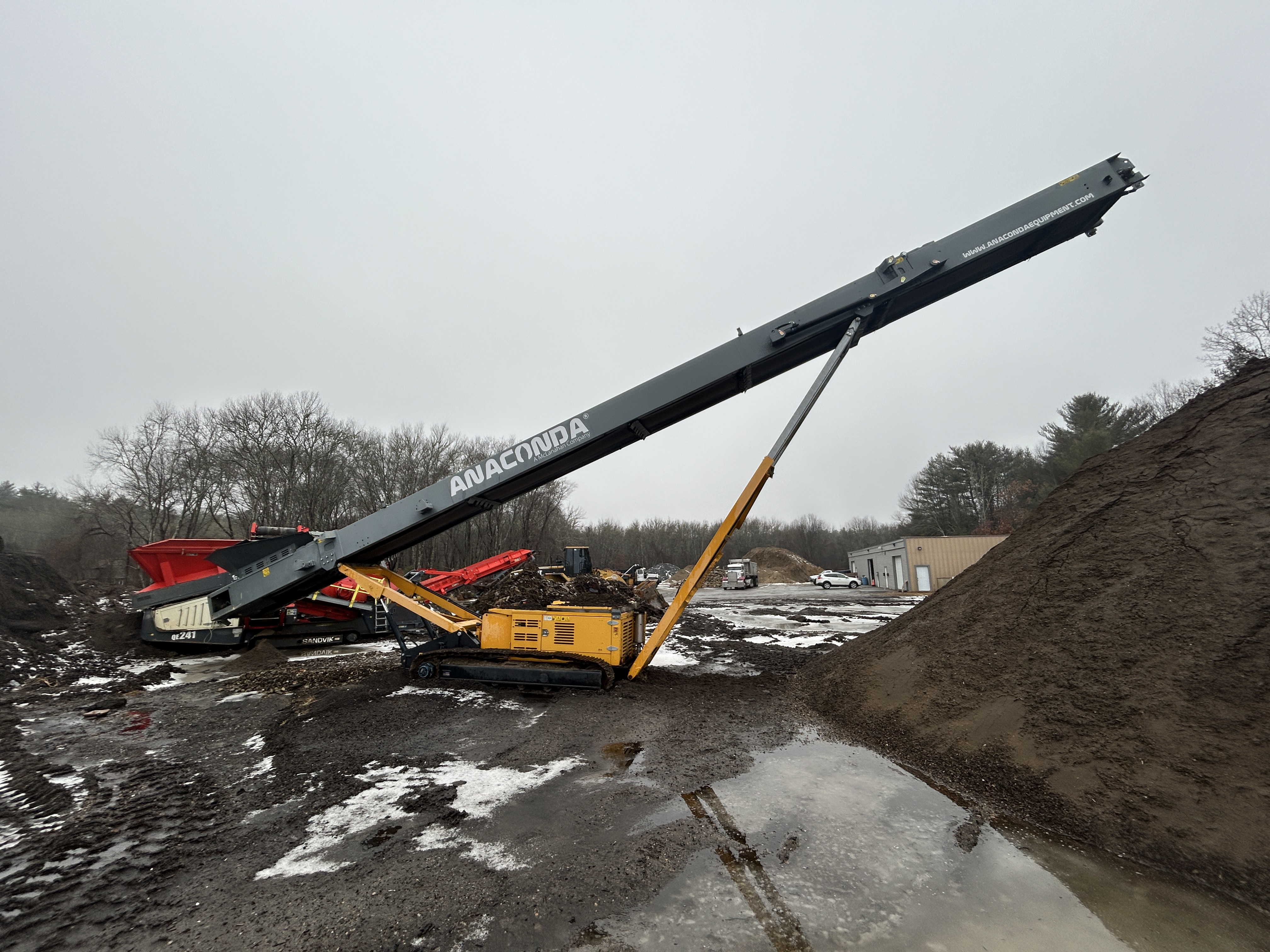 Anaconda Tracked Conveyor — Anaconda TR6036-0141 — Middleboro, Massachusetts