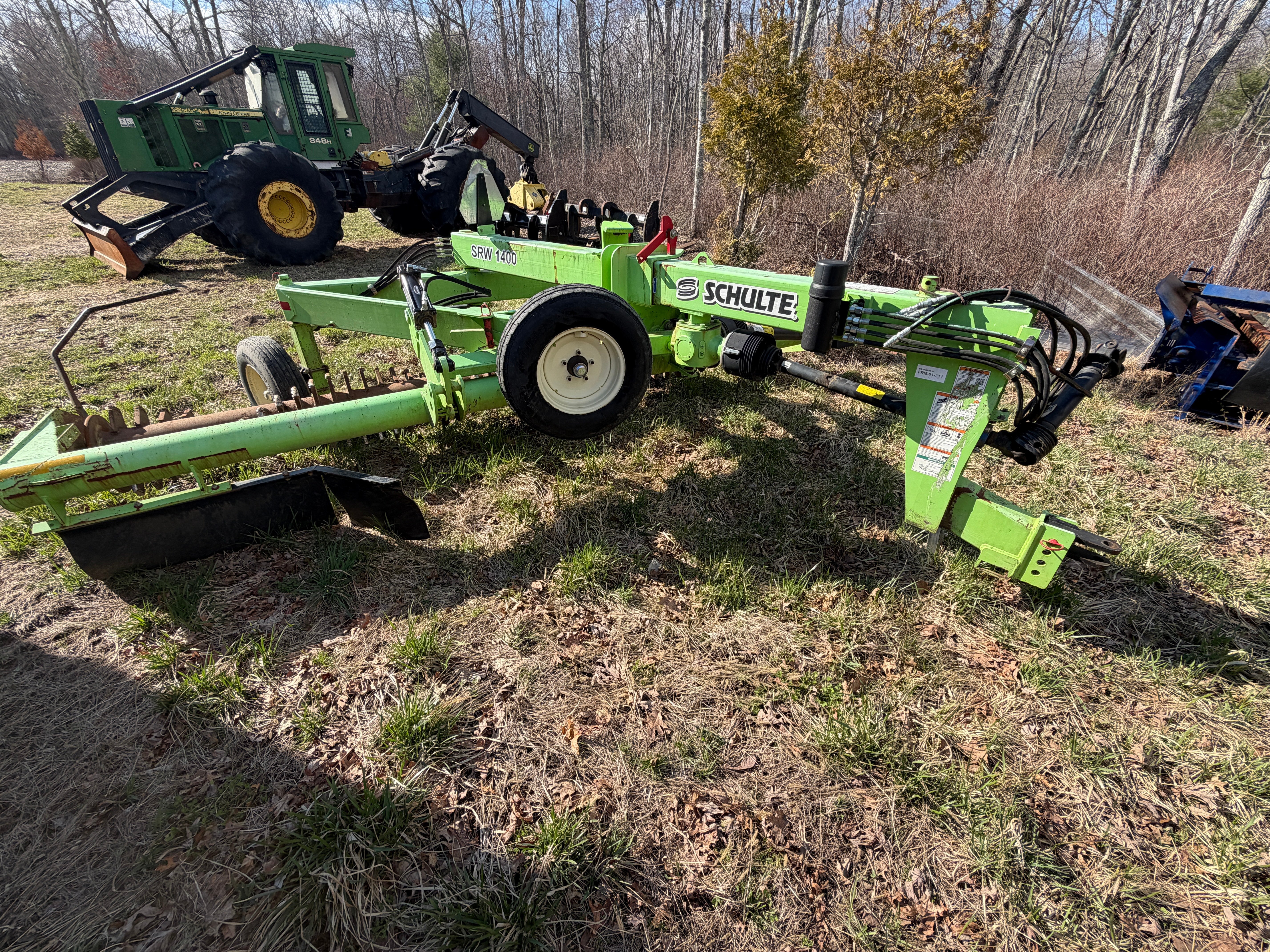 Schulte SRW1400 Rock Windrower — SRW1400