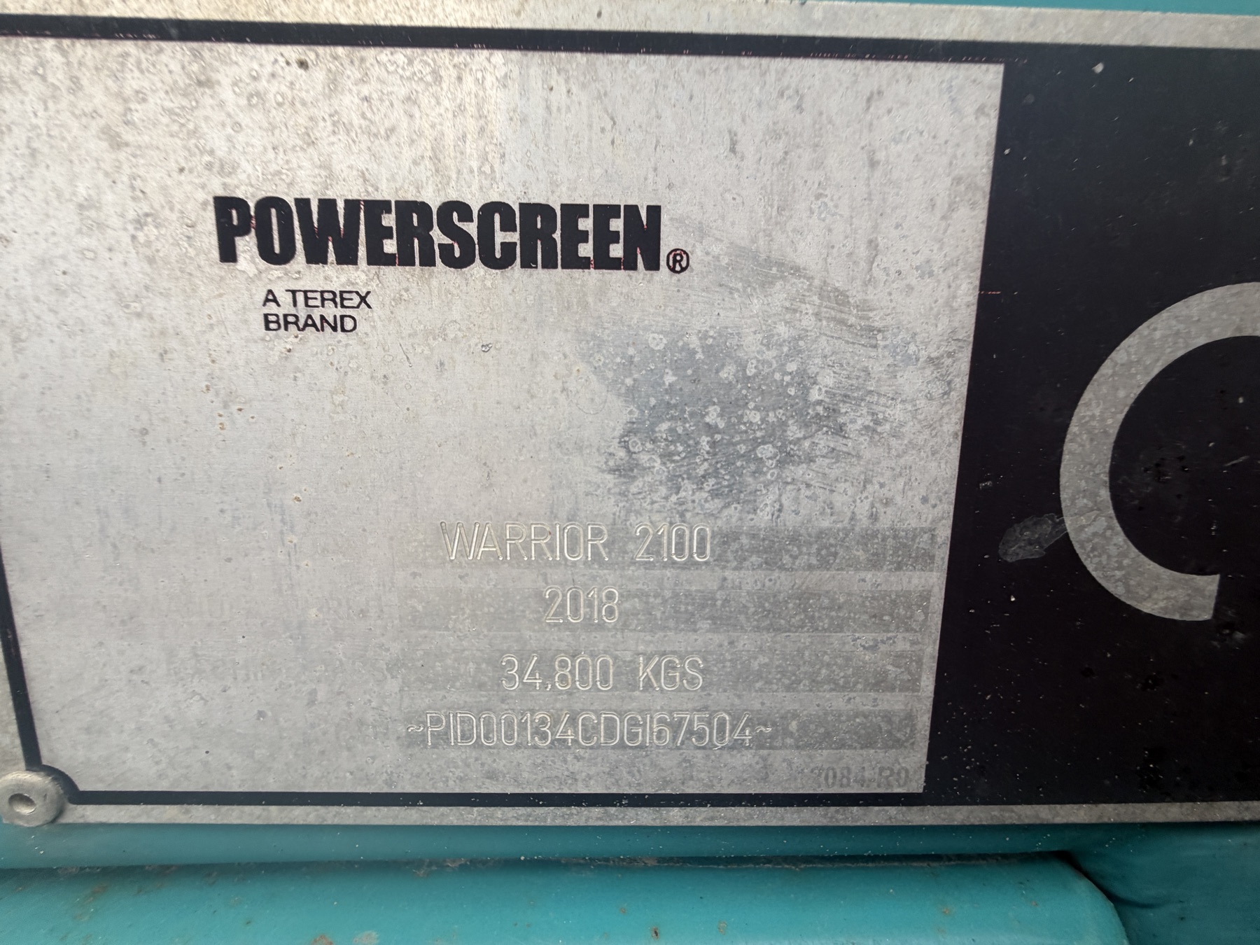2018 Powerscreen Warrior 2100 — Franklin, MA — photo 9