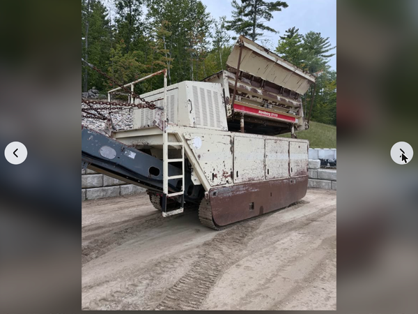 2000 Metso / Nordberg ST170 Tracked Screener — Metso / Nordberg ST170