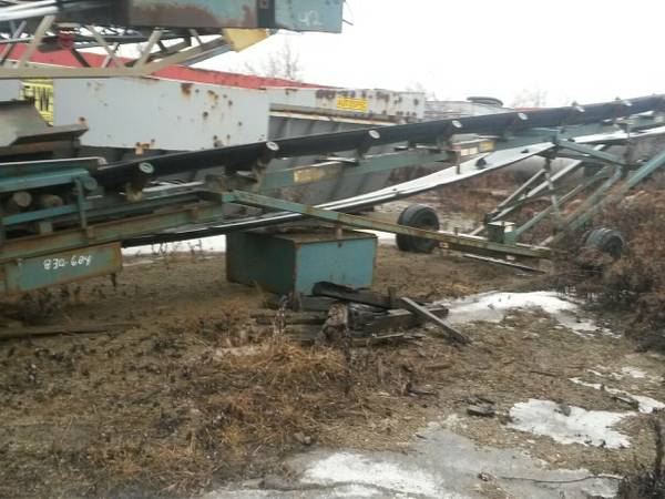 POWERSCREEN M70 48' PORTABLE RADIAL STACKING CONVEYOR — Powerscreen M70