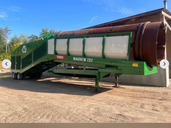 1998 Terex Magnum 727 Trommel Screener — Terex Magnum 727