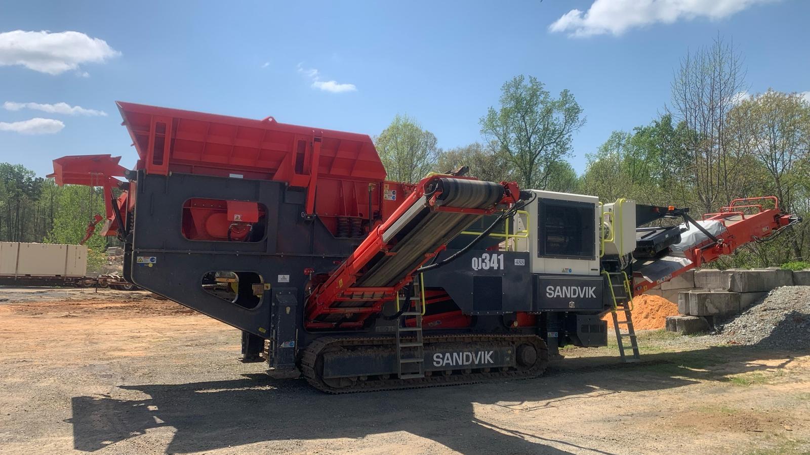 2023 Sandvik QJ341 Mobile Jaw Crusher