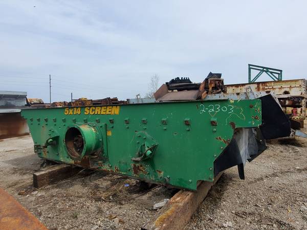 MCCLOSKEY 5x14 2 DECK INCLINE SCREEN — McCloskey