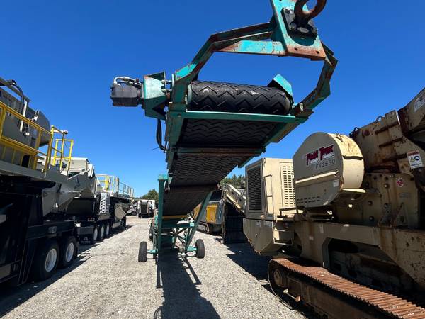Powerscreen Wheeled Stacker — Powerscreen — Portland, Maine